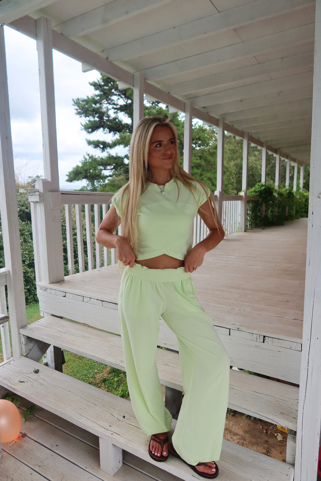 Cool Breeze Crossover Set- Lime
