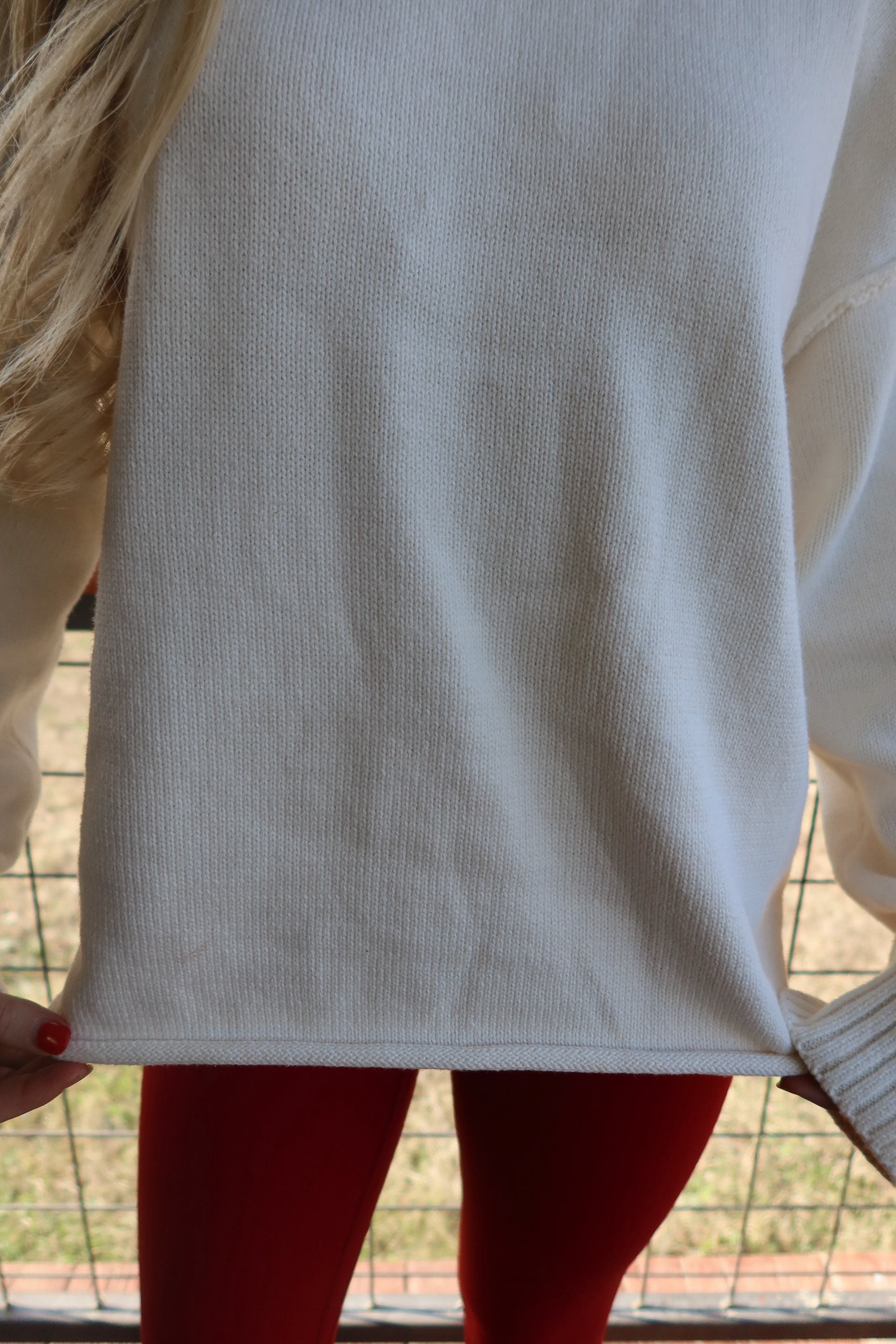 Ivory Ease Sweater