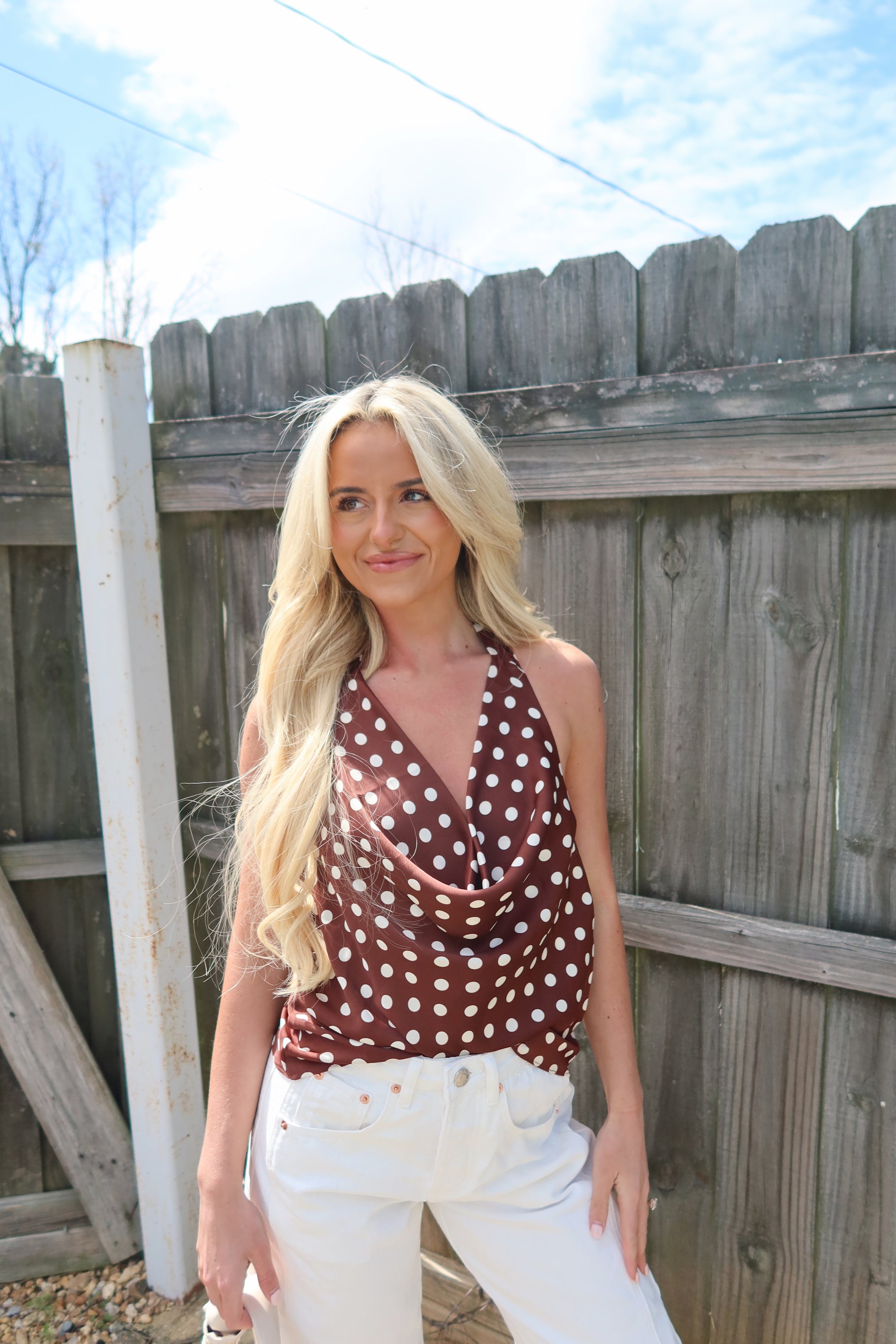 The Amalfi Dot Top