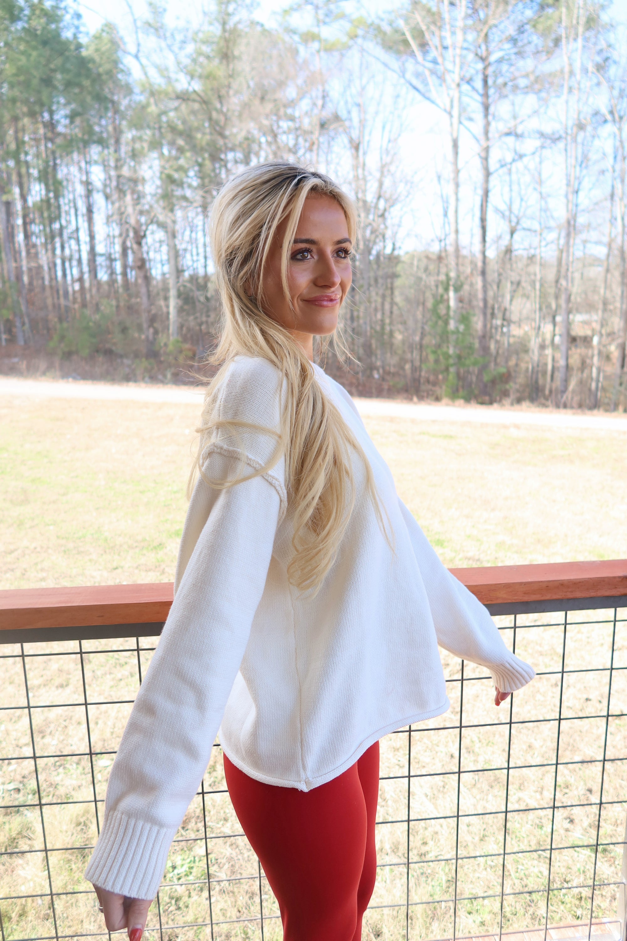 Ivory Ease Sweater