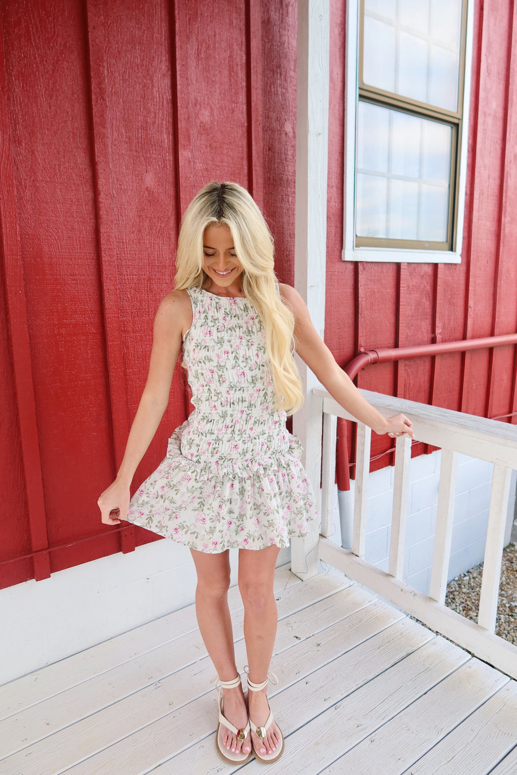 Spring Stroll Mini Dress