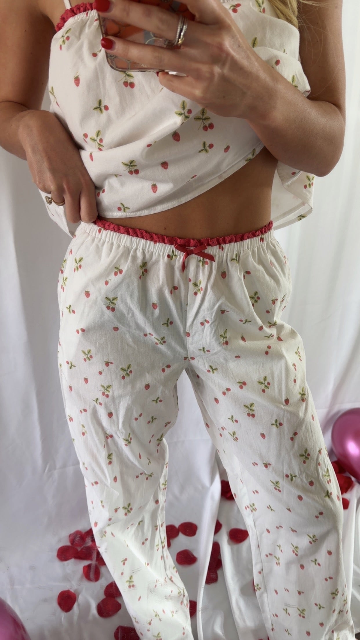 Strawberry Kiss PJ Set