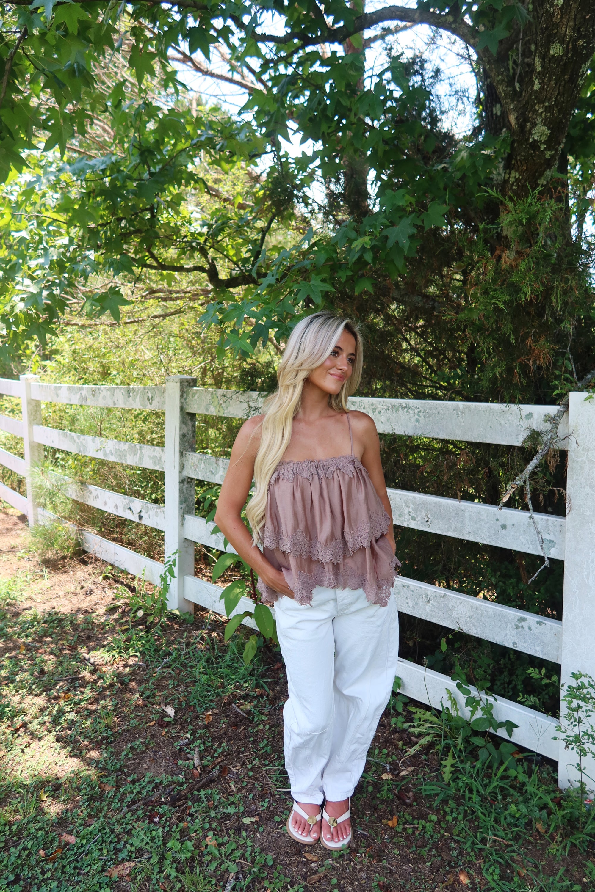 Cleo Tiered Cami Top