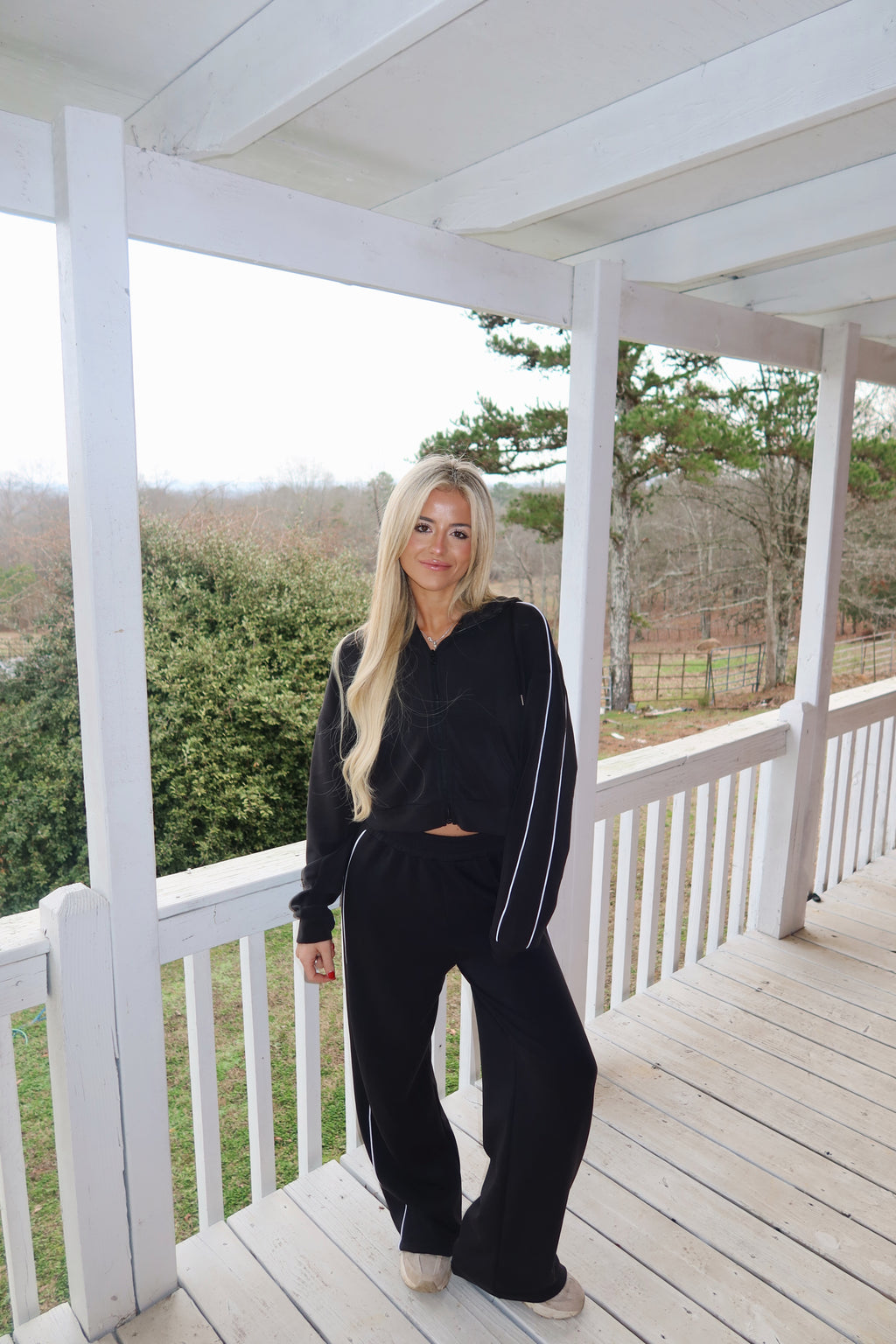 Scuba Zip Up (Black)