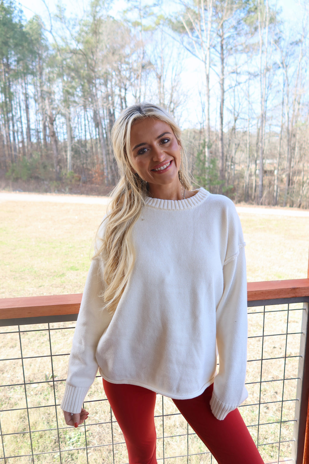 Ivory Ease Sweater