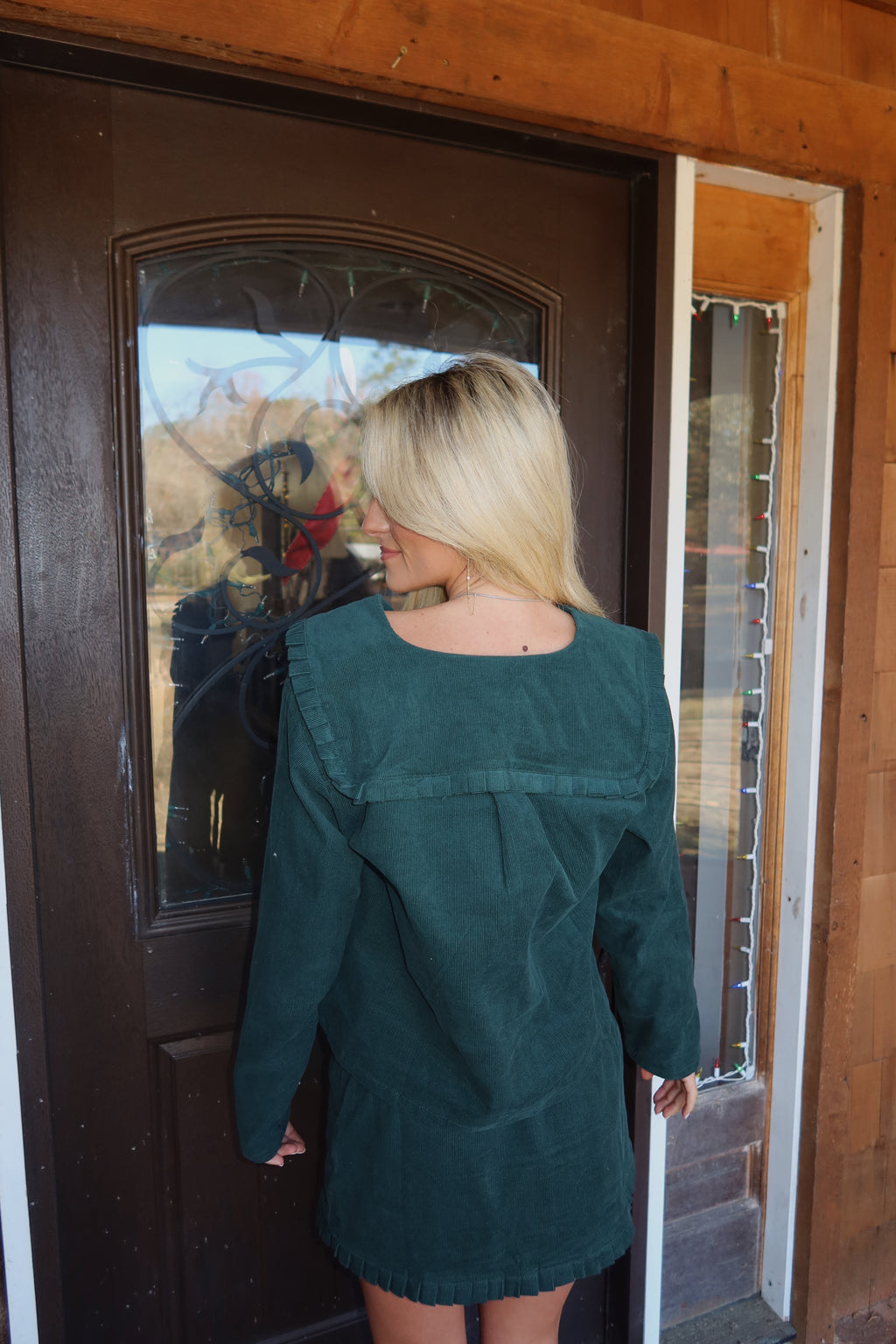 Hunter Corduroy Skirt Set