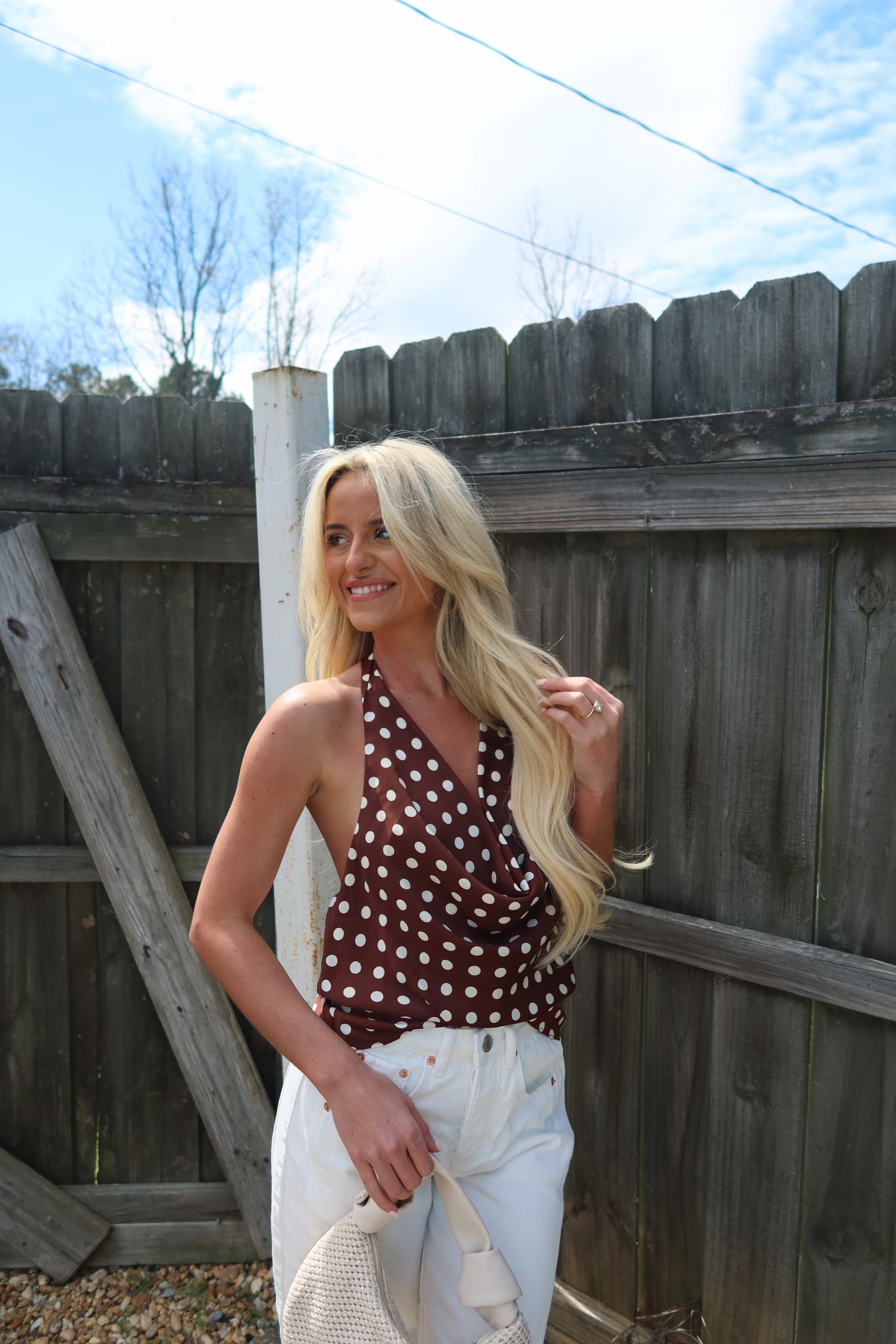 The Amalfi Dot Top