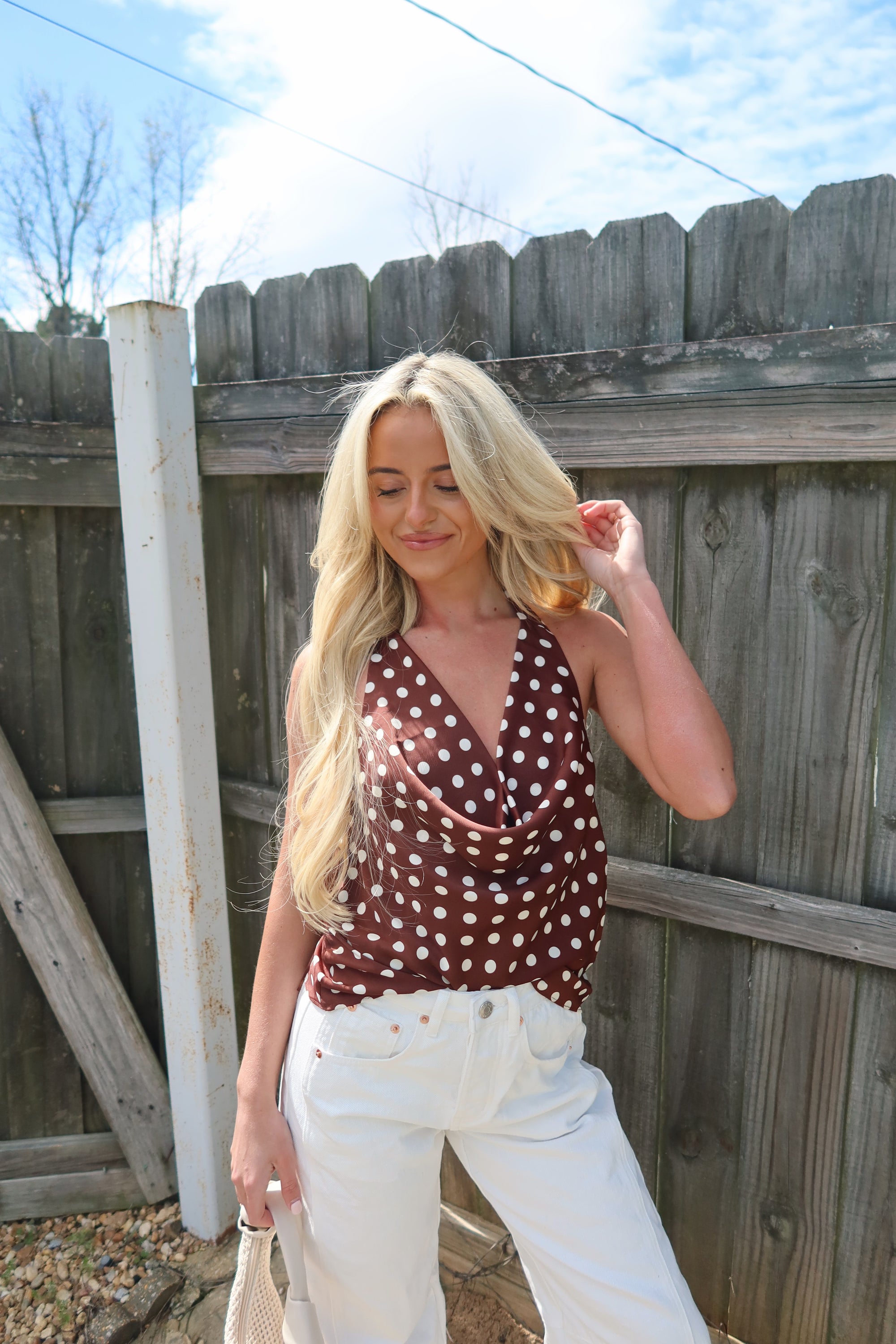 The Amalfi Dot Top