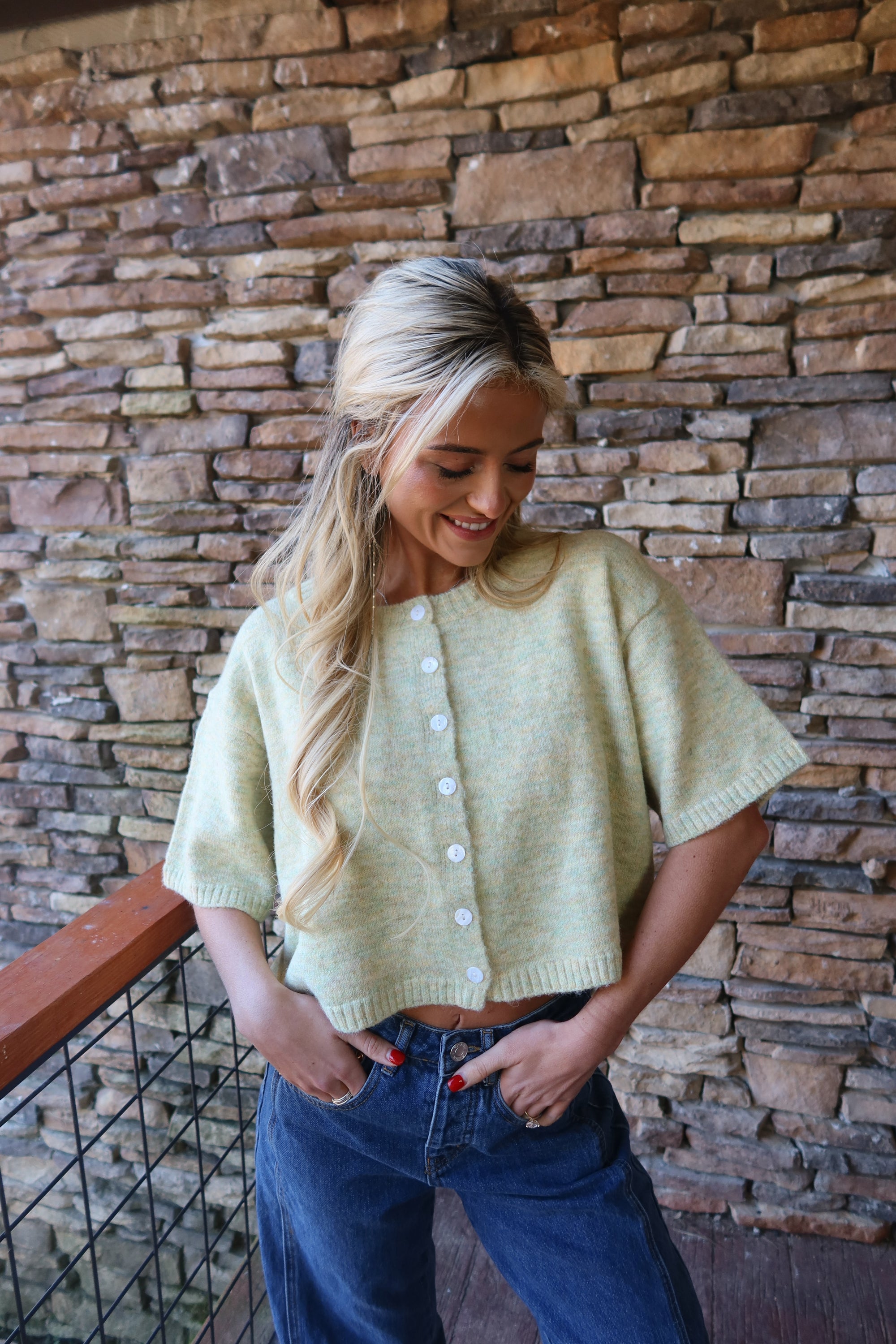 Cora Cardigan (Green)