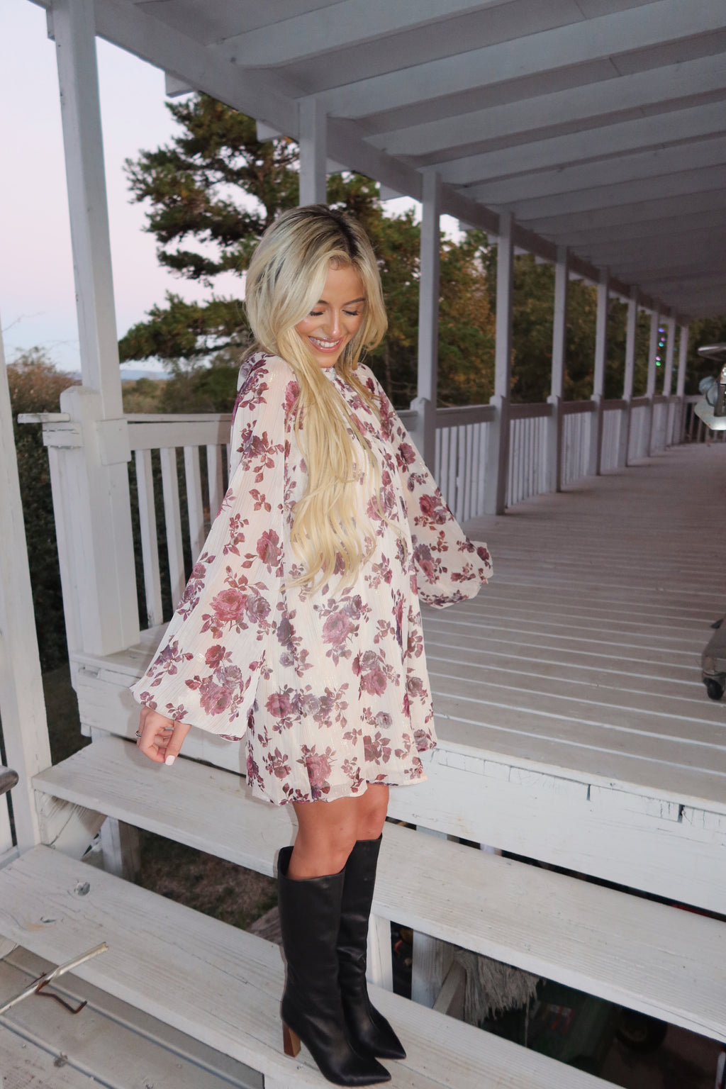 Magnolia High Neck Romper