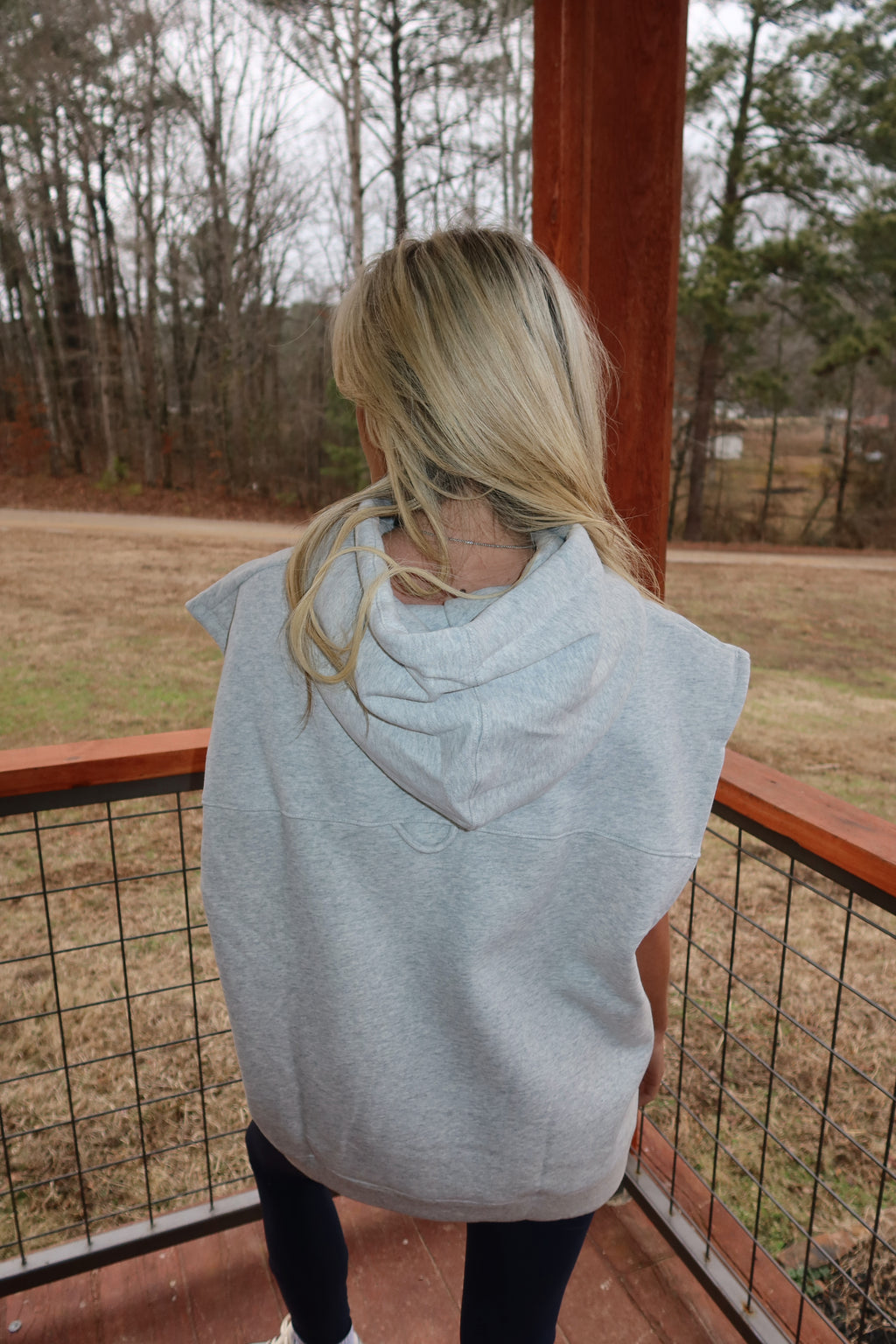 Sports Club Sleeveless Hoodie