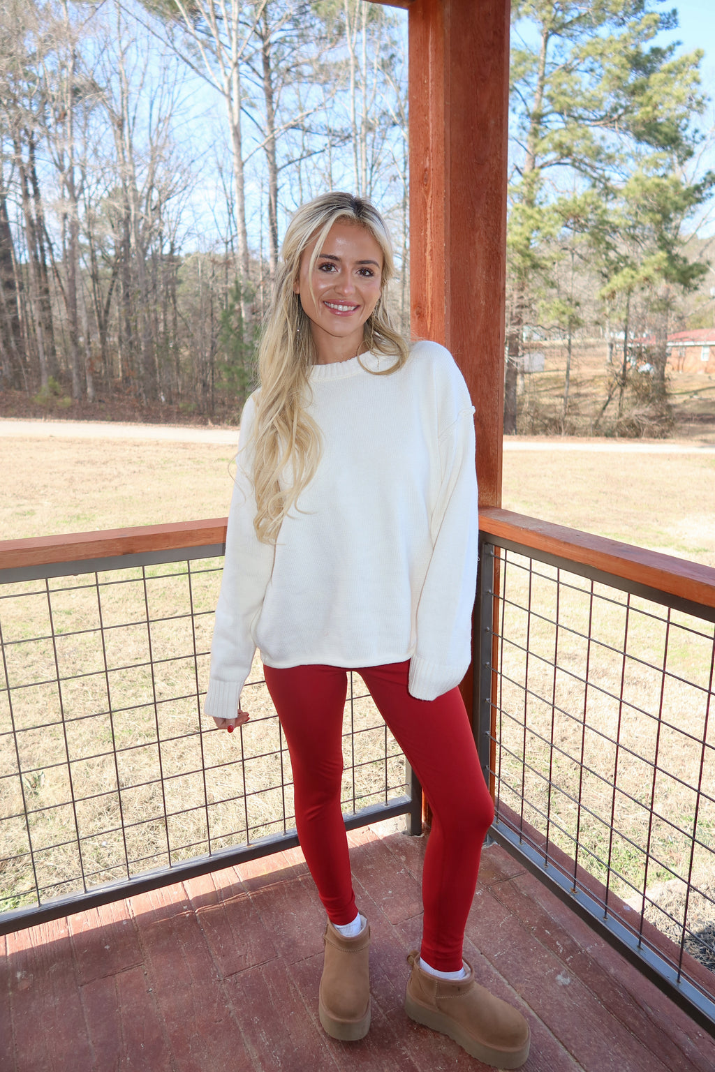 Ivory Ease Sweater