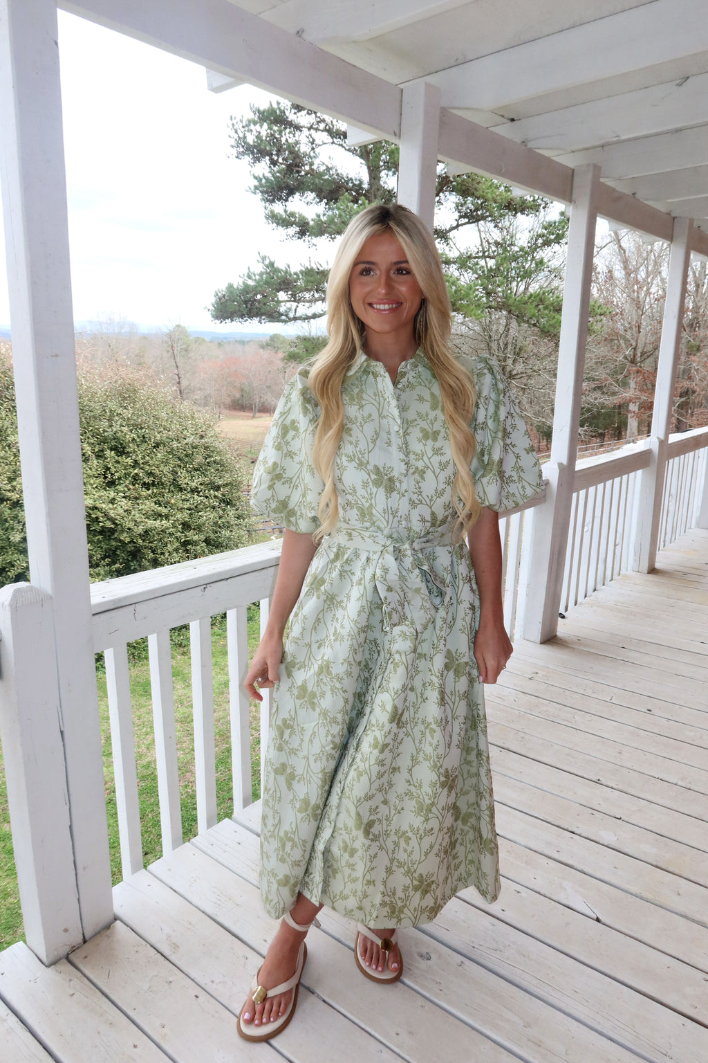 Mabel Button Down Dress