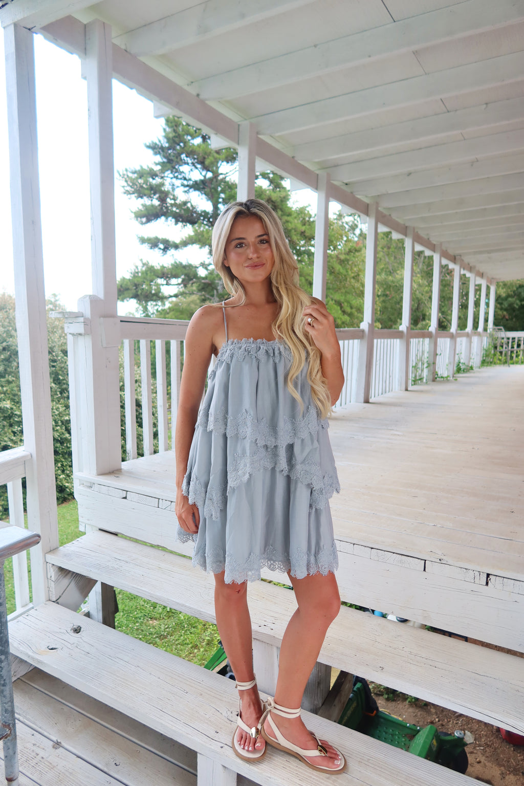 Brighton Tiered Mini Dress