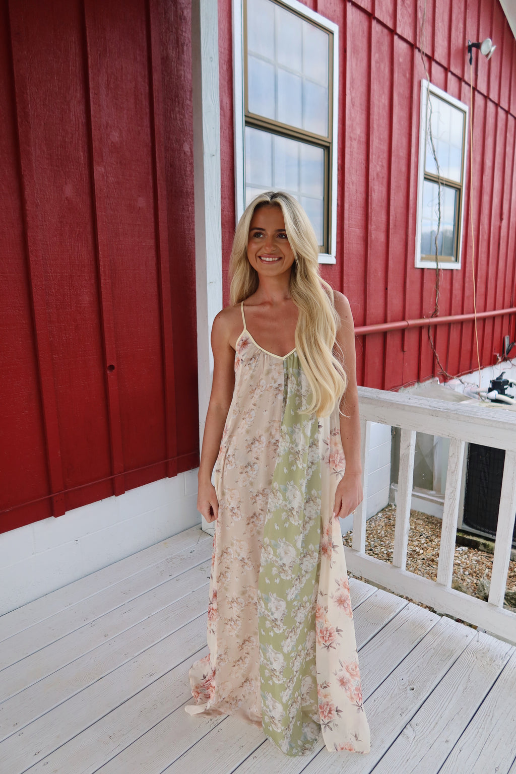 The Lila Garden Maxi