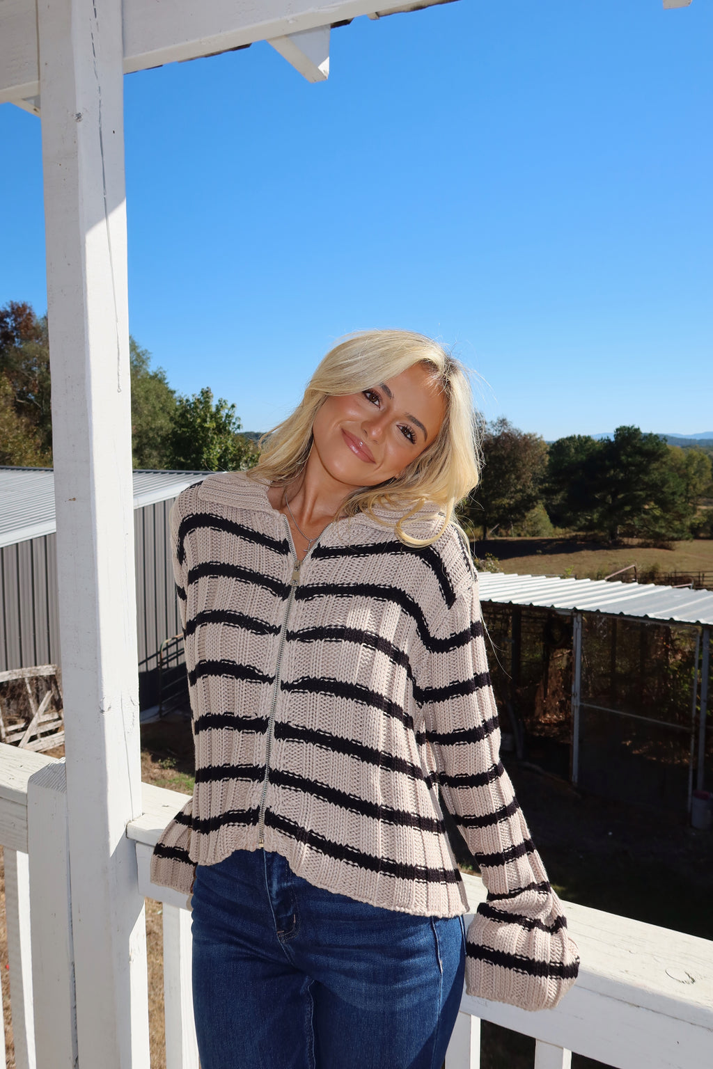 The Rowan Knit Zip-up