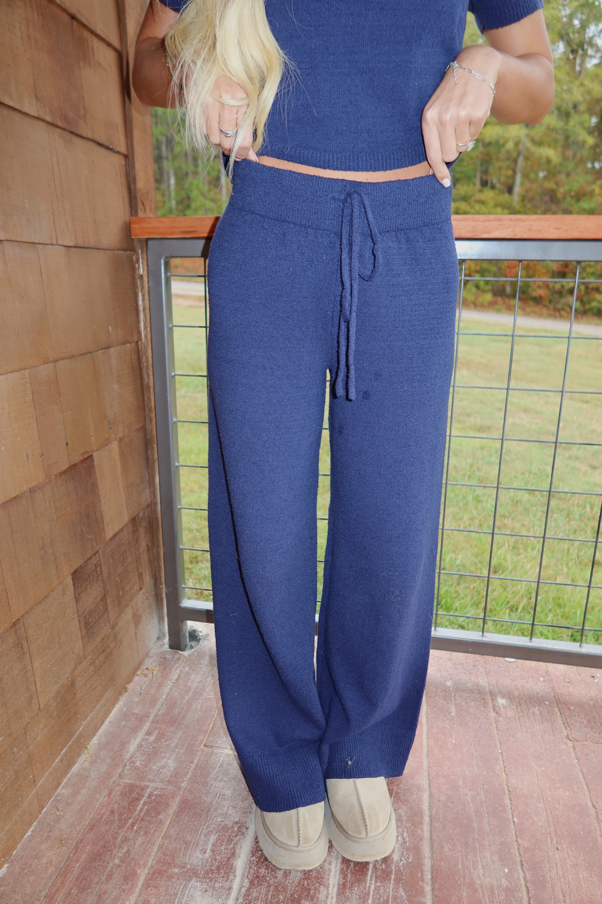 Easy Morning Set (NAVY)