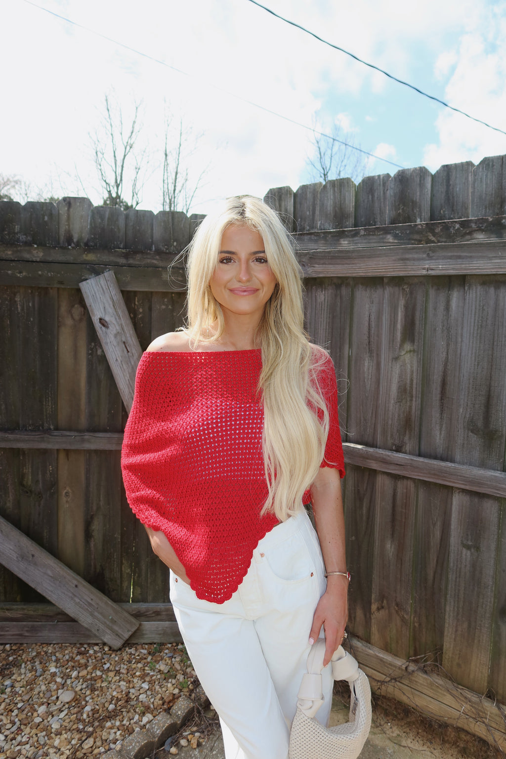 Sunset Crochet Poncho