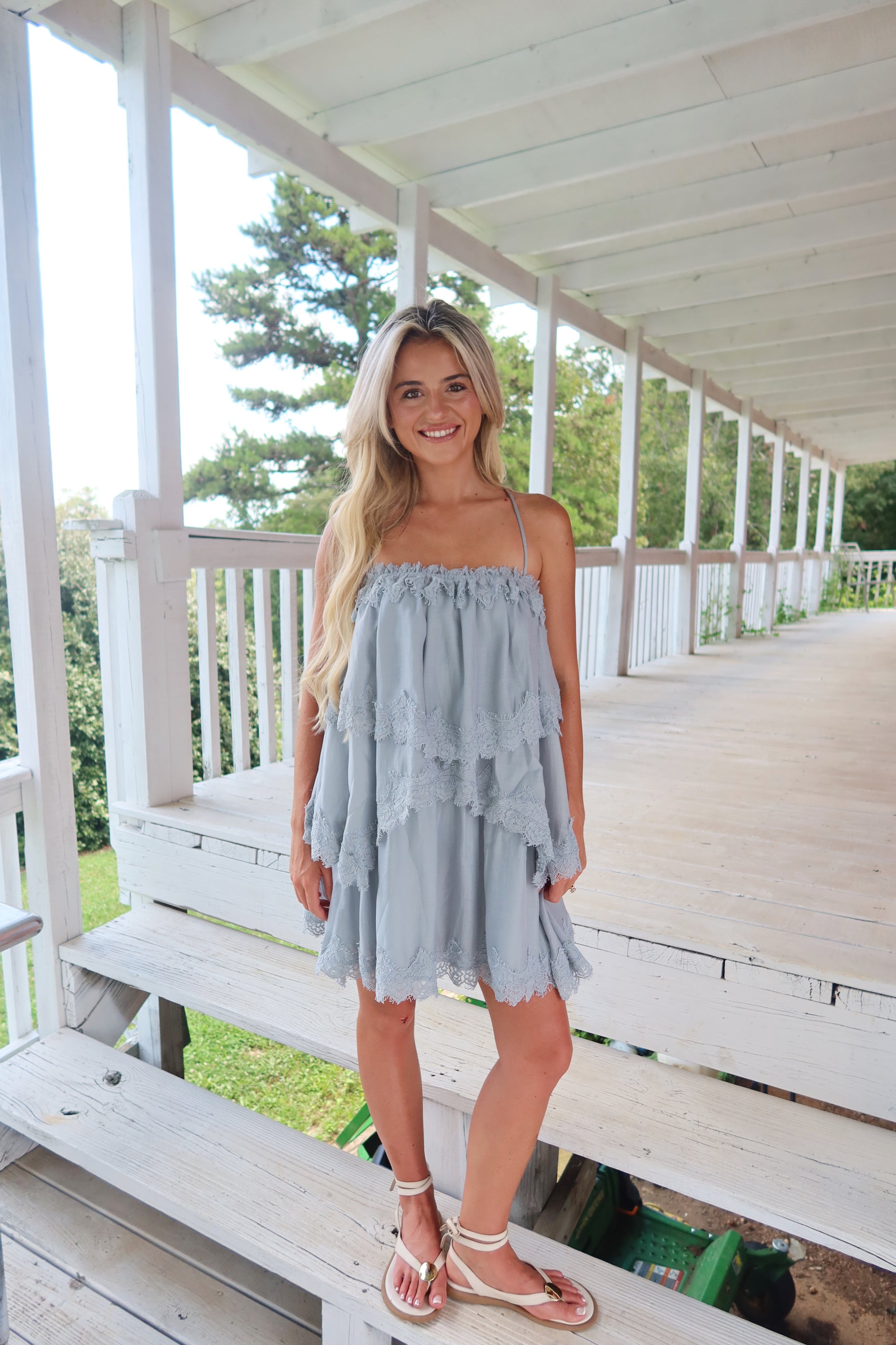 Brighton Tiered Mini Dress