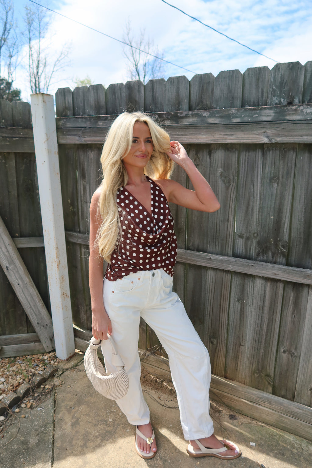 The Amalfi Dot Top