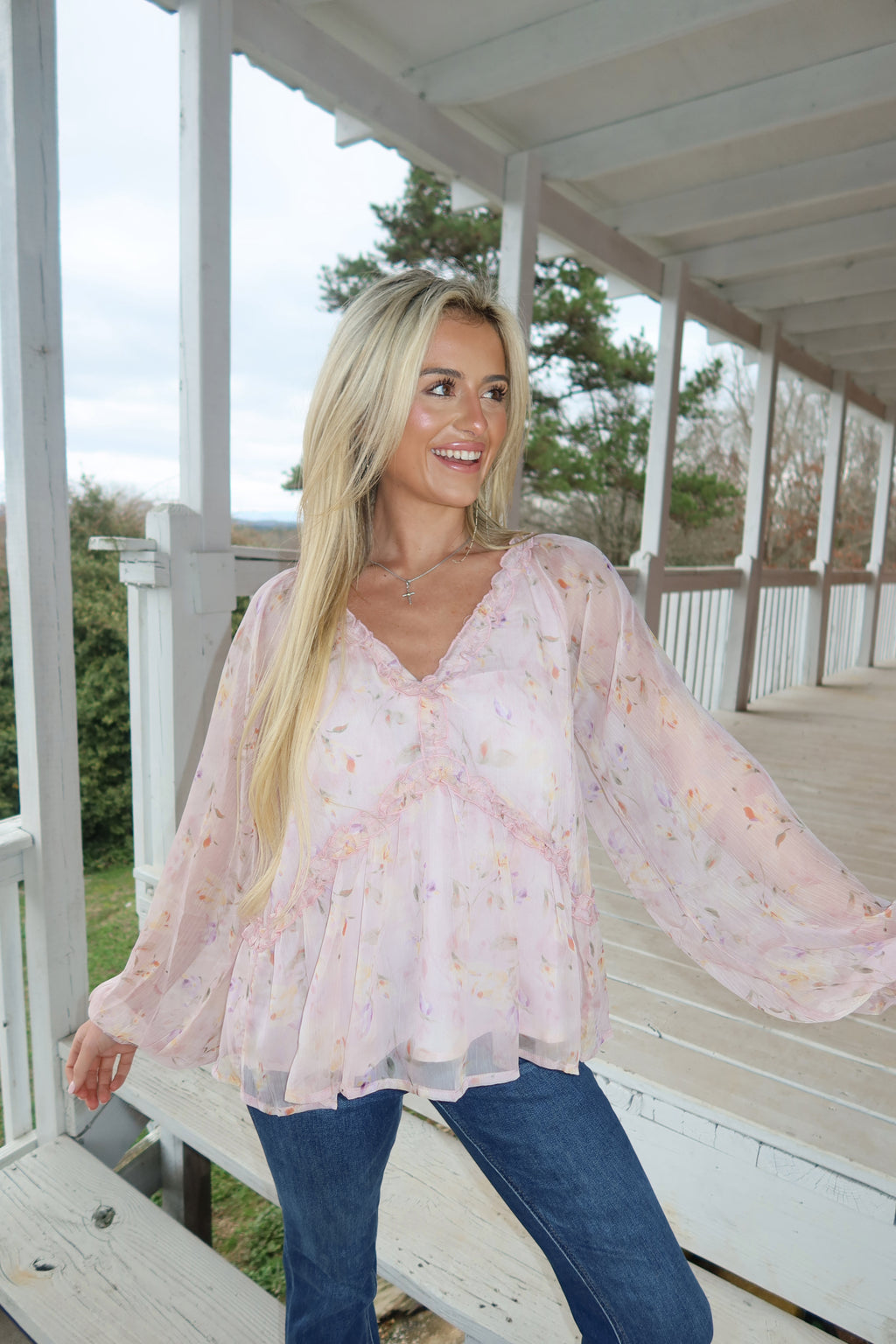 Margo Floral Blouse
