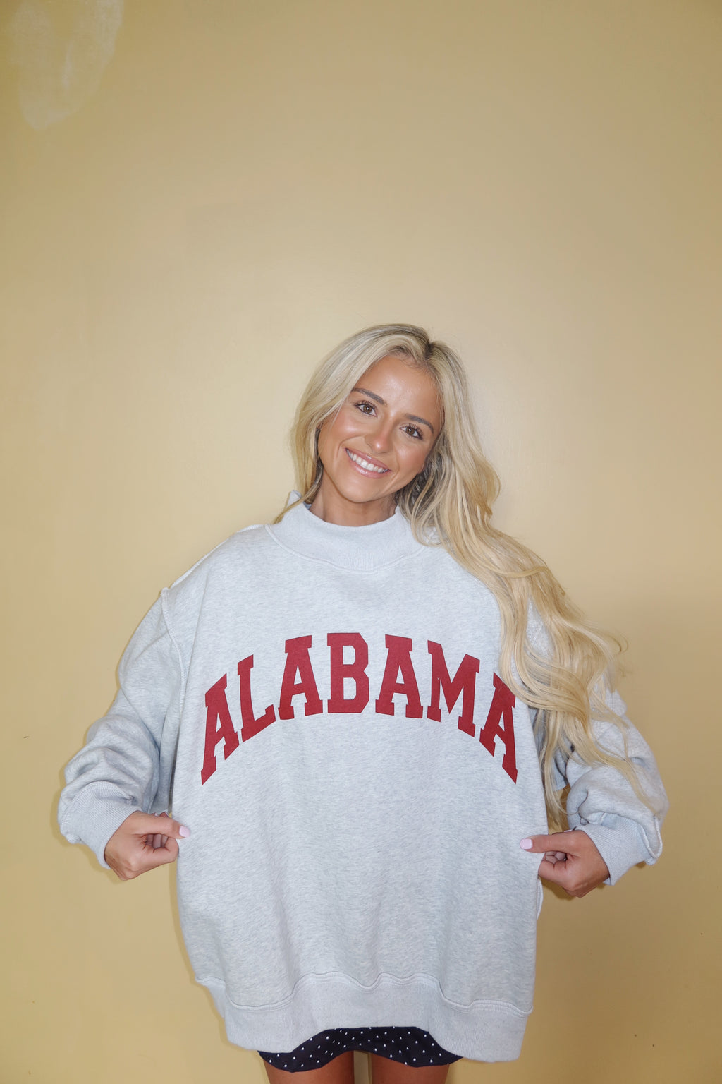 Gameday Mock Neck 'Alabama & Bama'