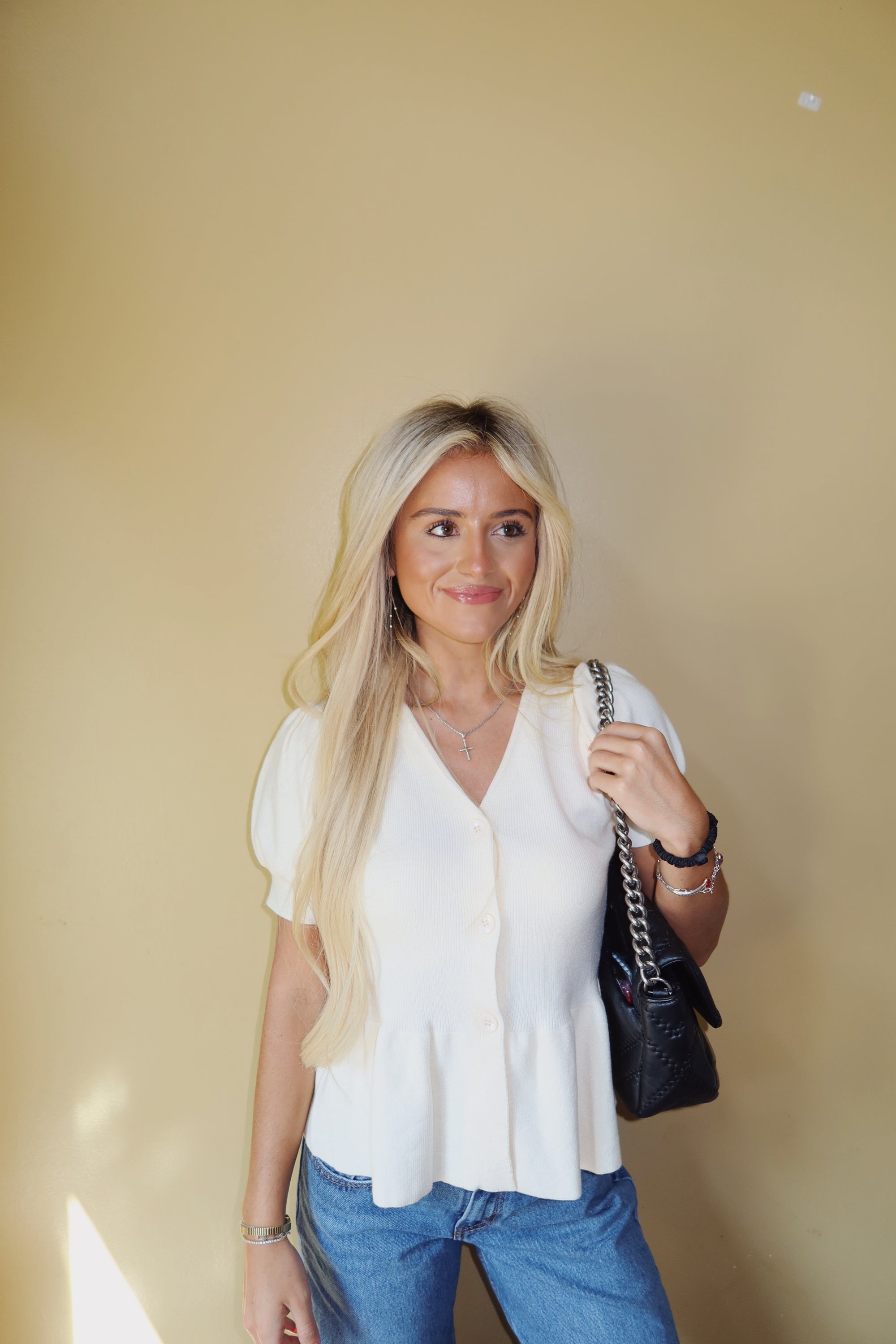 Tonya Peplum Top