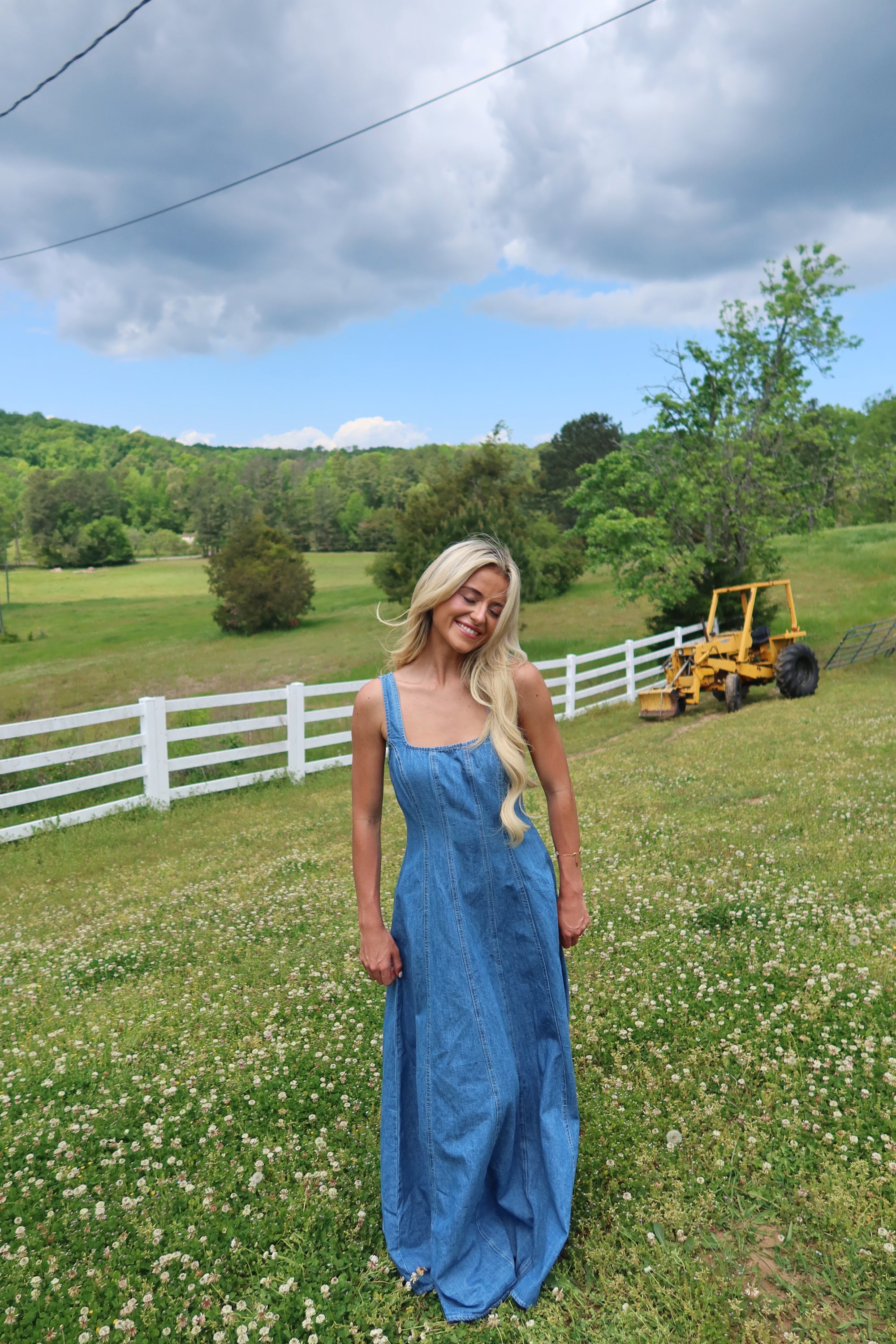 Blue Jean Baby Maxi