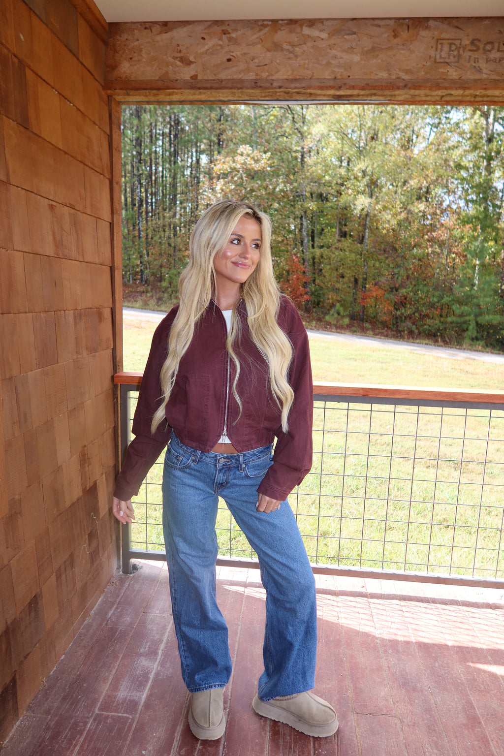 Midnight Merlot Bomber Jacket