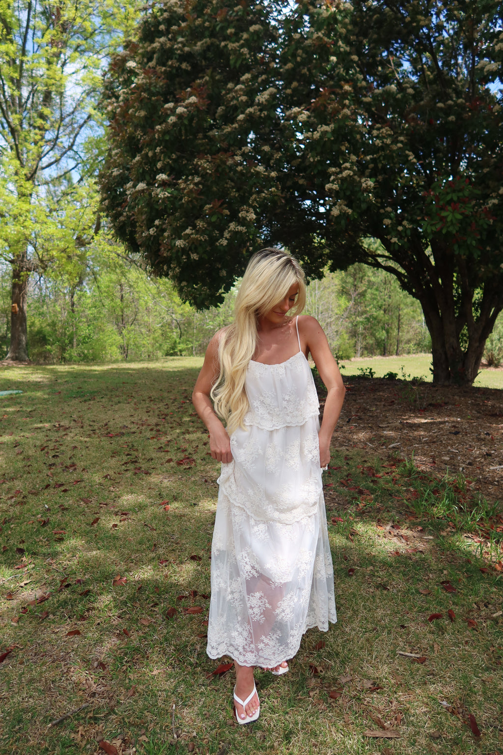 The Love Story Tiered Maxi Dress
