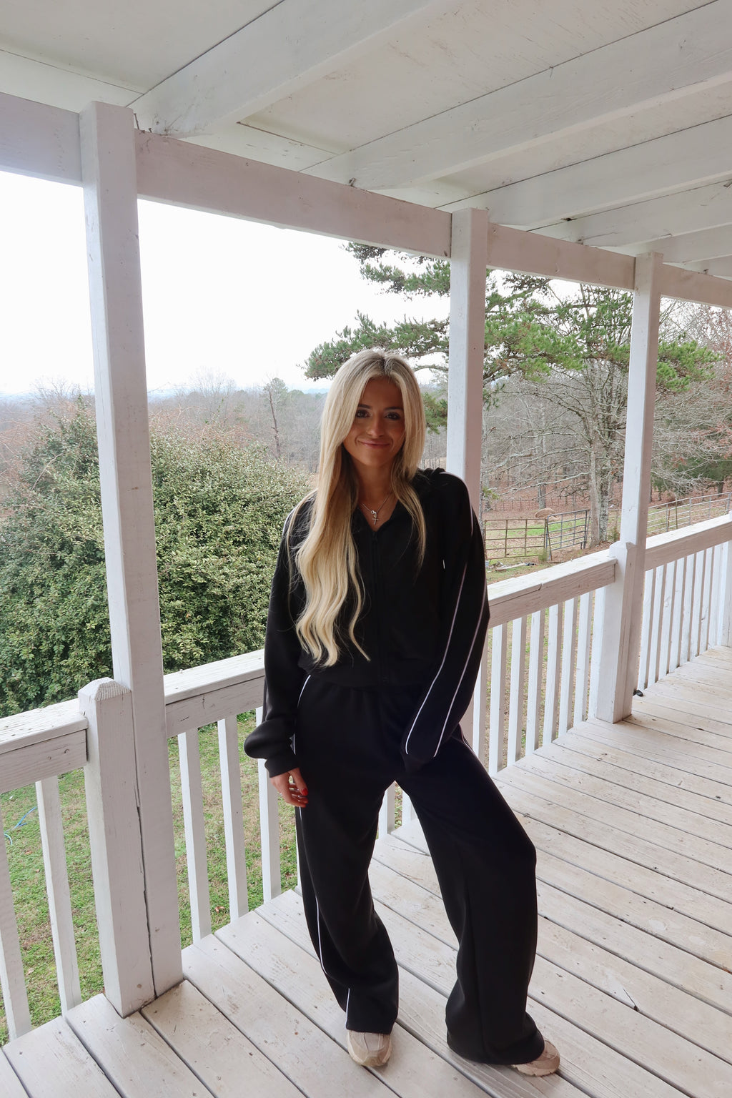 Scuba Zip Up (Black)