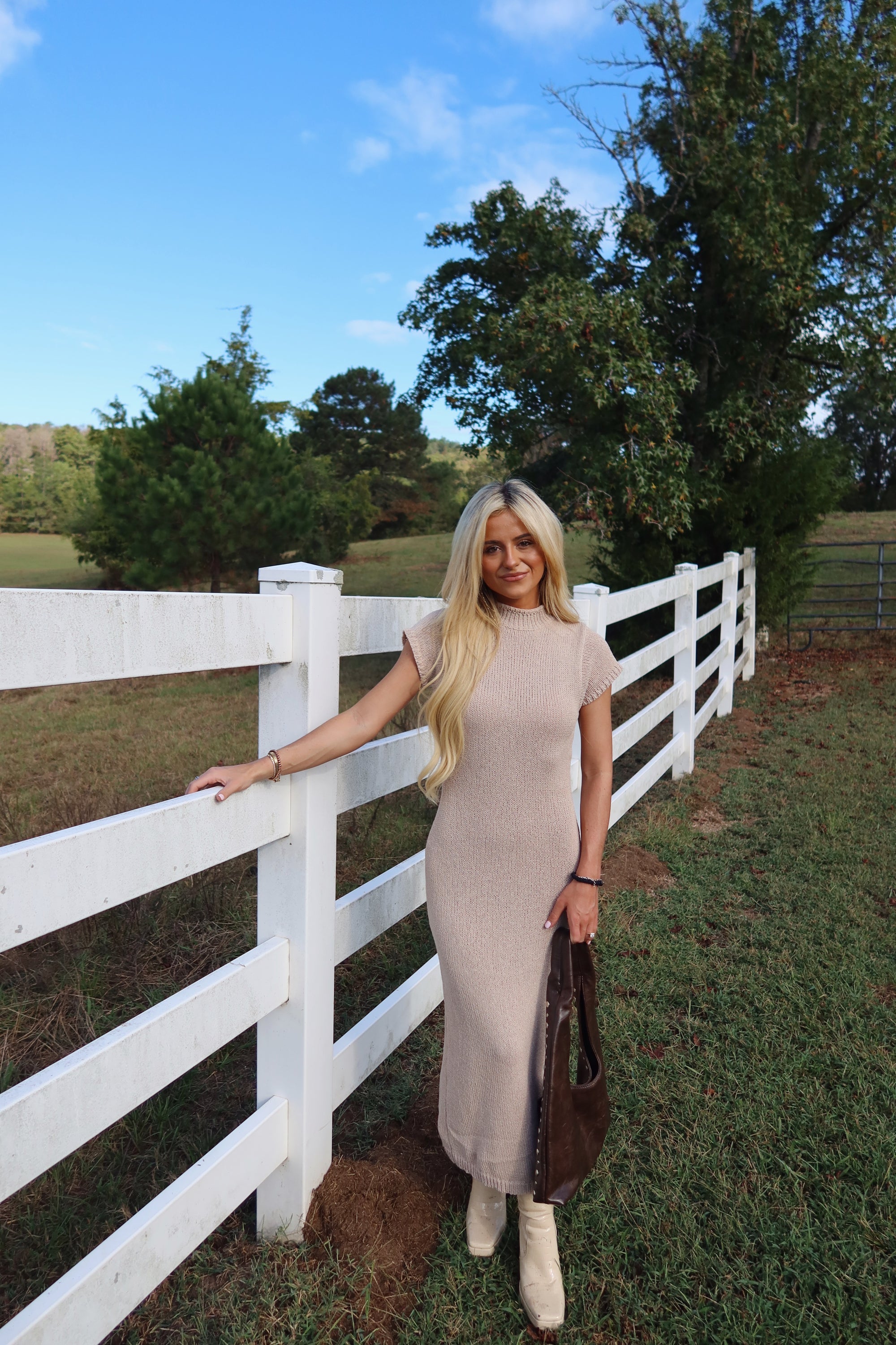 Cider Knit Midi Dress