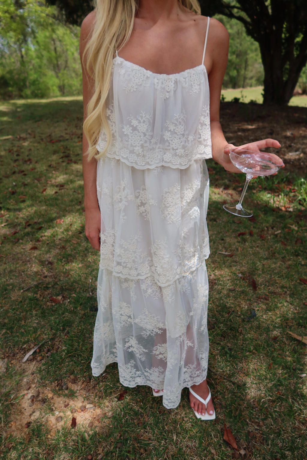 The Love Story Tiered Maxi Dress