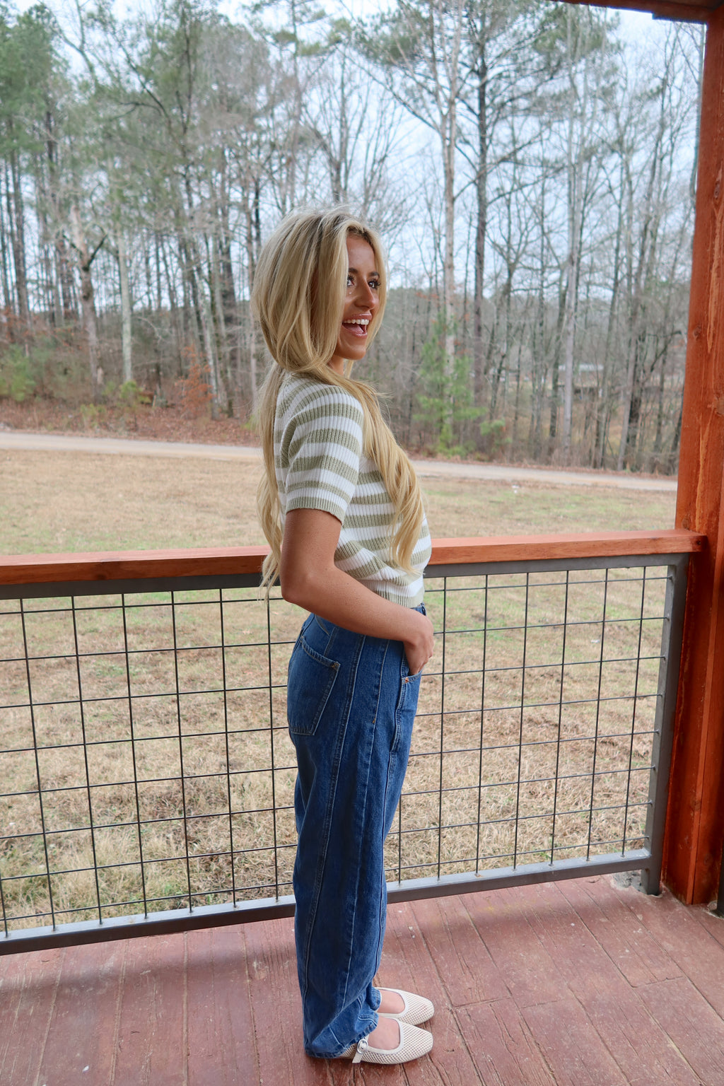 Winnie Stripe Cardigan