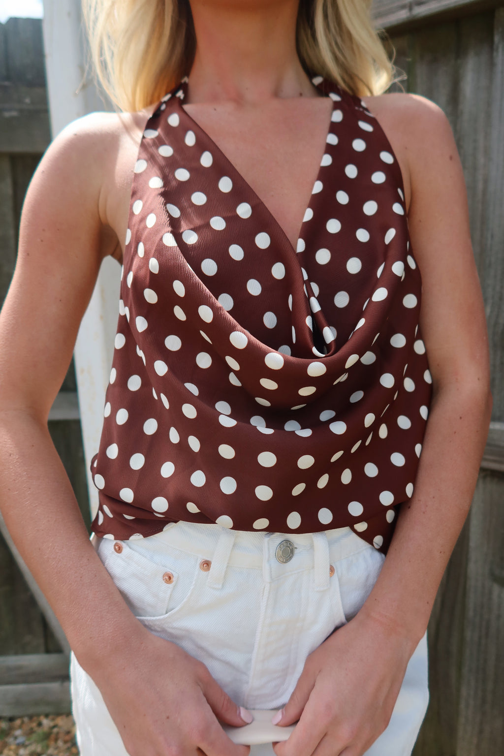 The Amalfi Dot Top