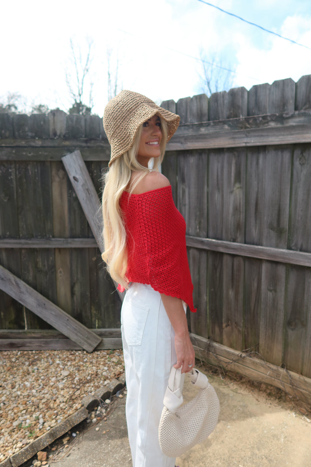 Sunset Crochet Poncho