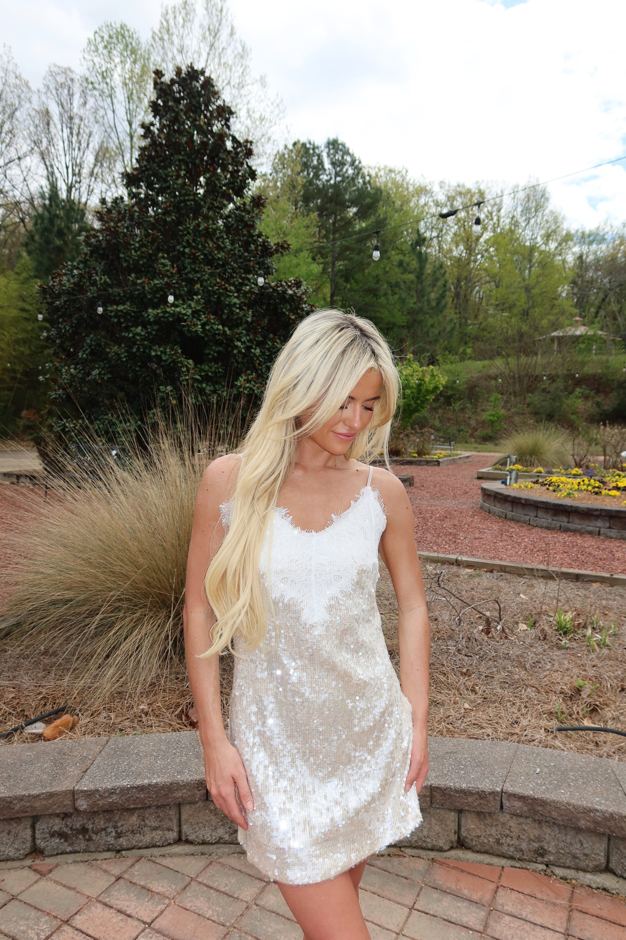 The Just Married Mini Dress