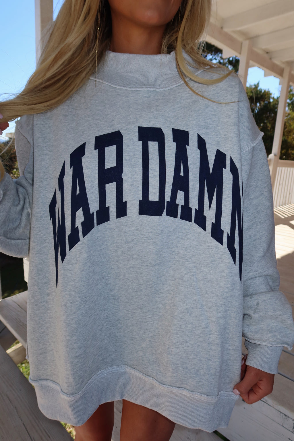 Gameday Reversible Mockneck-Auburn