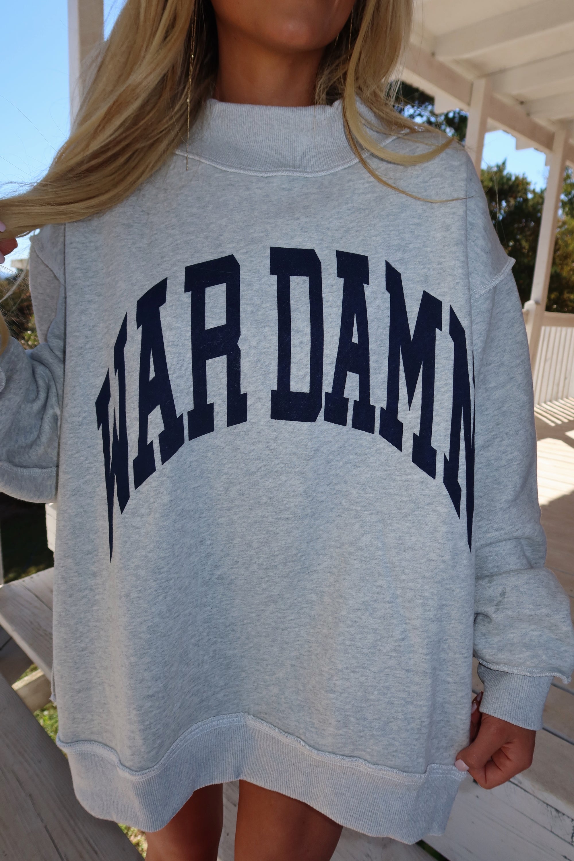 Gameday Reversible Mockneck-Auburn