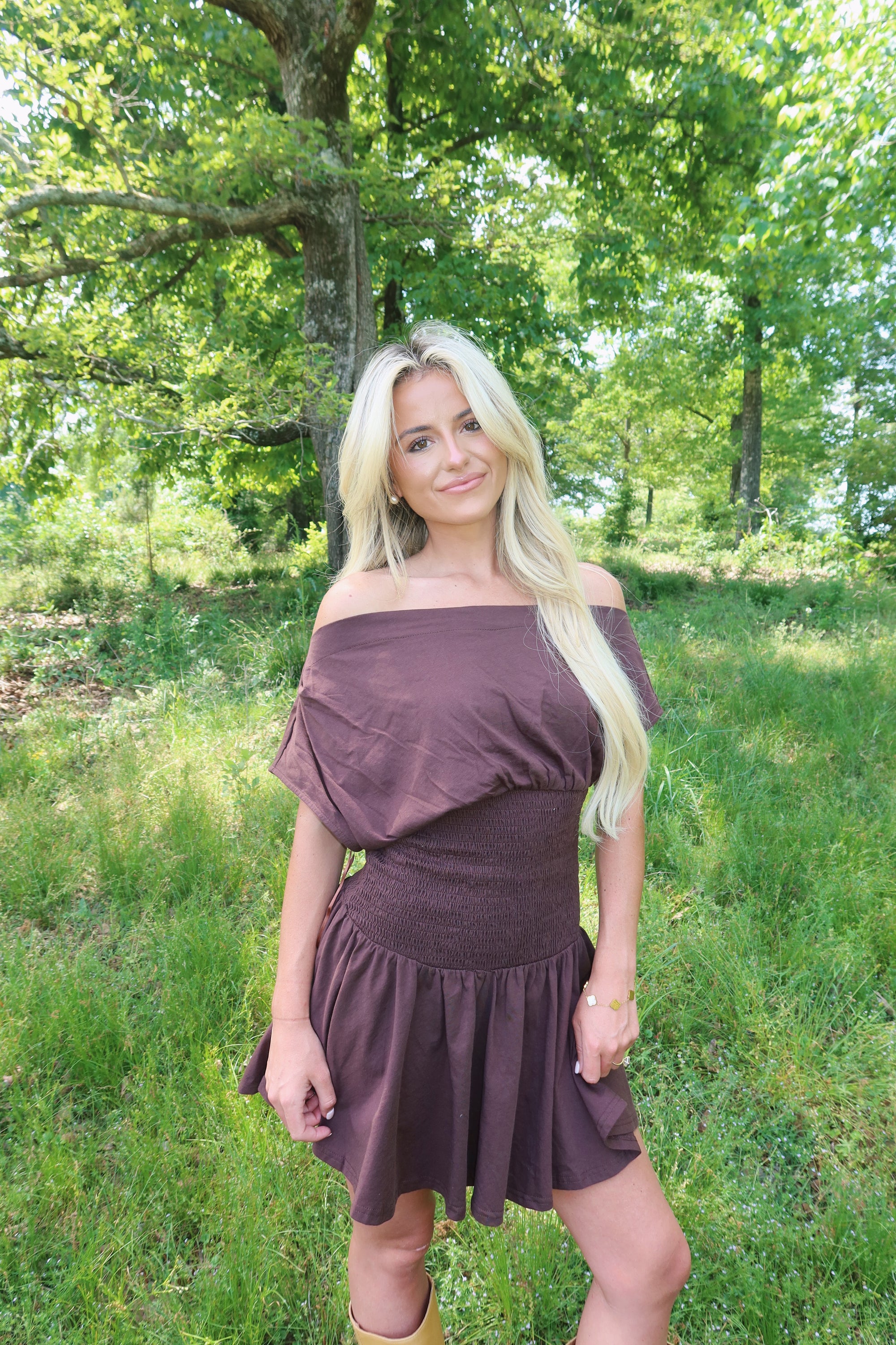Asha Short Sleeve Mini Dress