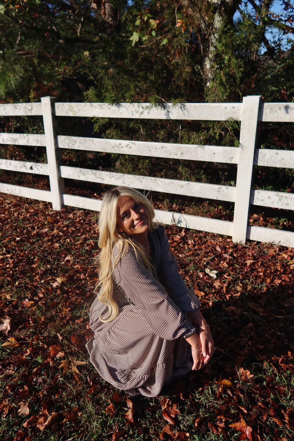 The Sable Check Dress