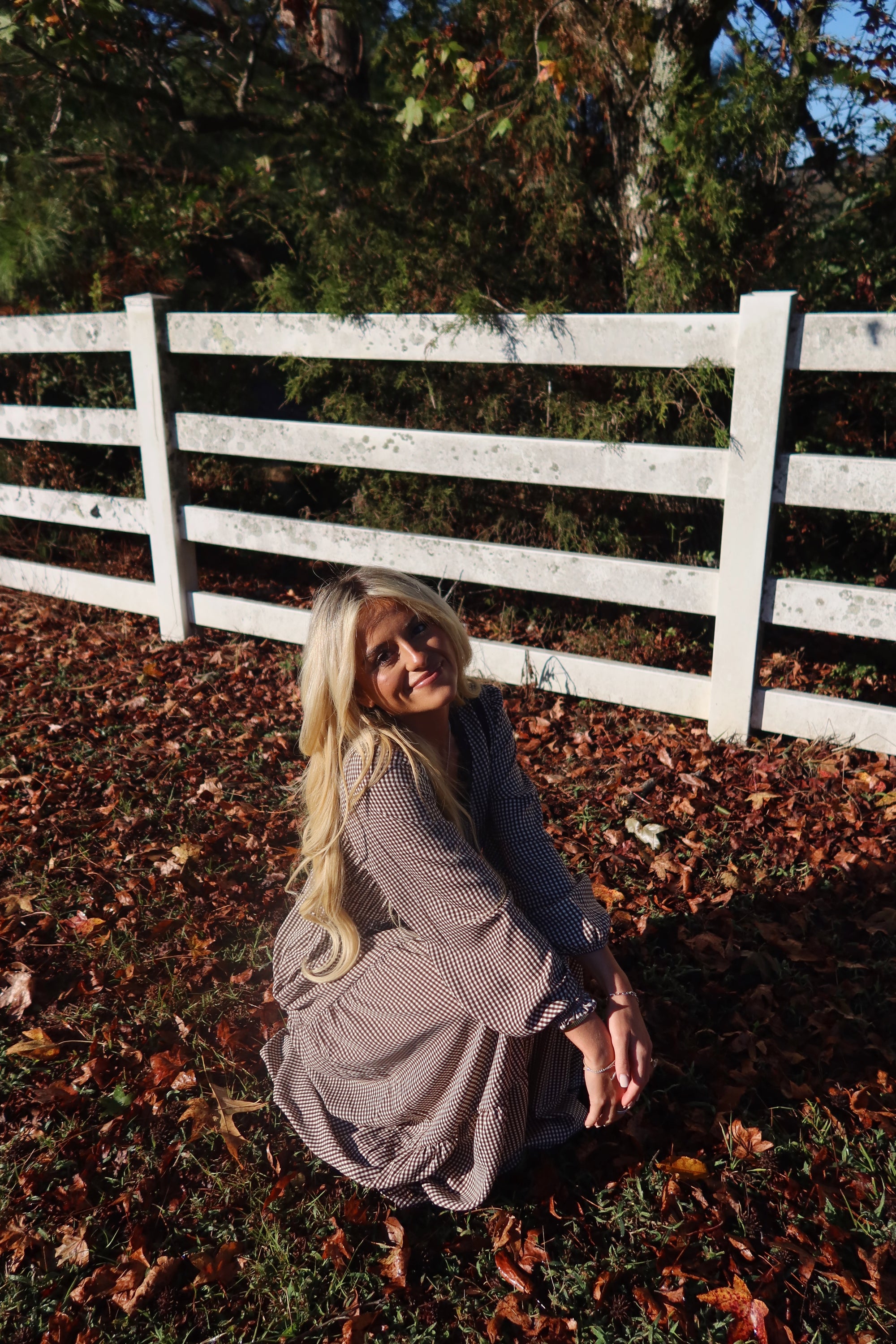 The Sable Check Dress