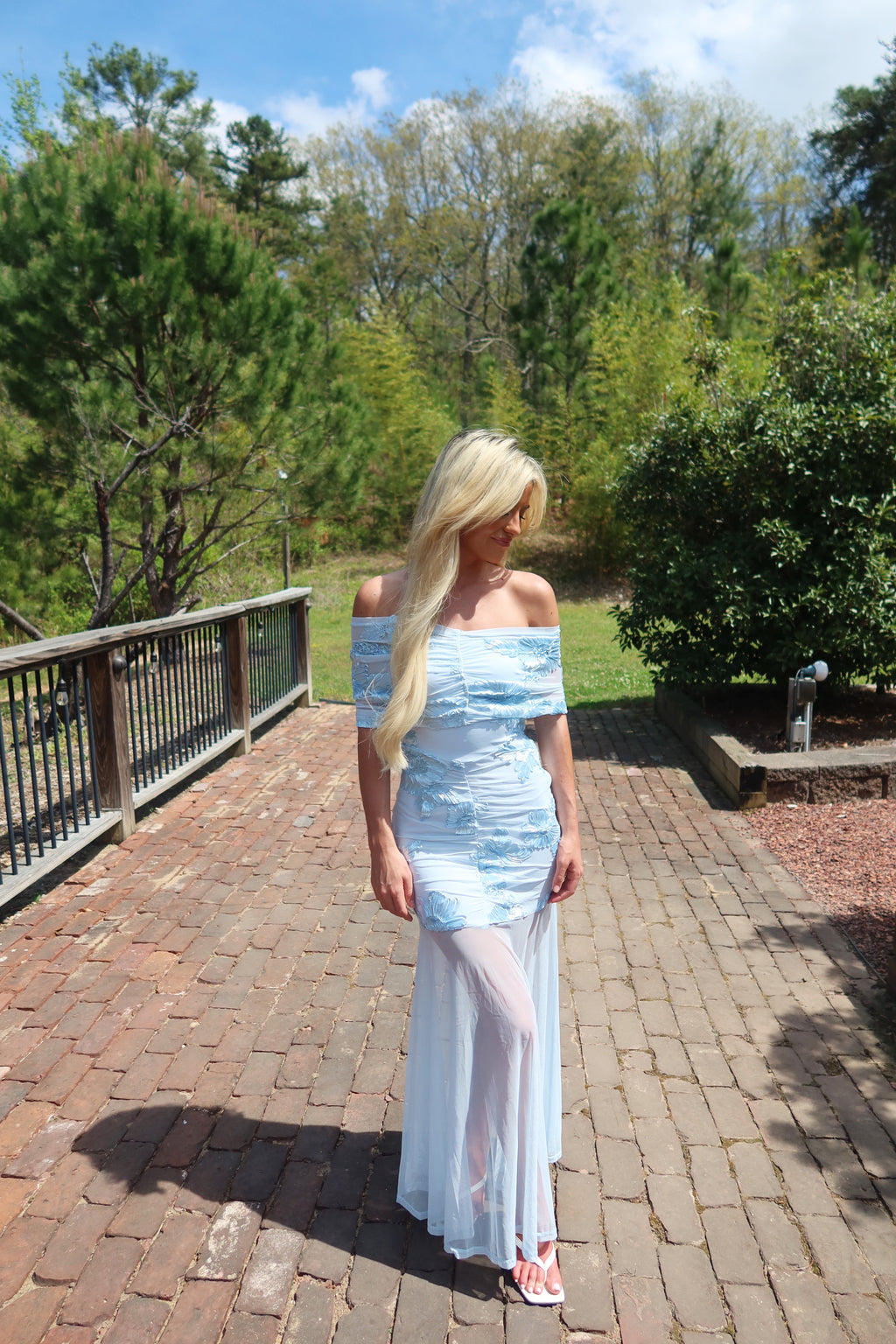 The Something Blue Maxi Dress