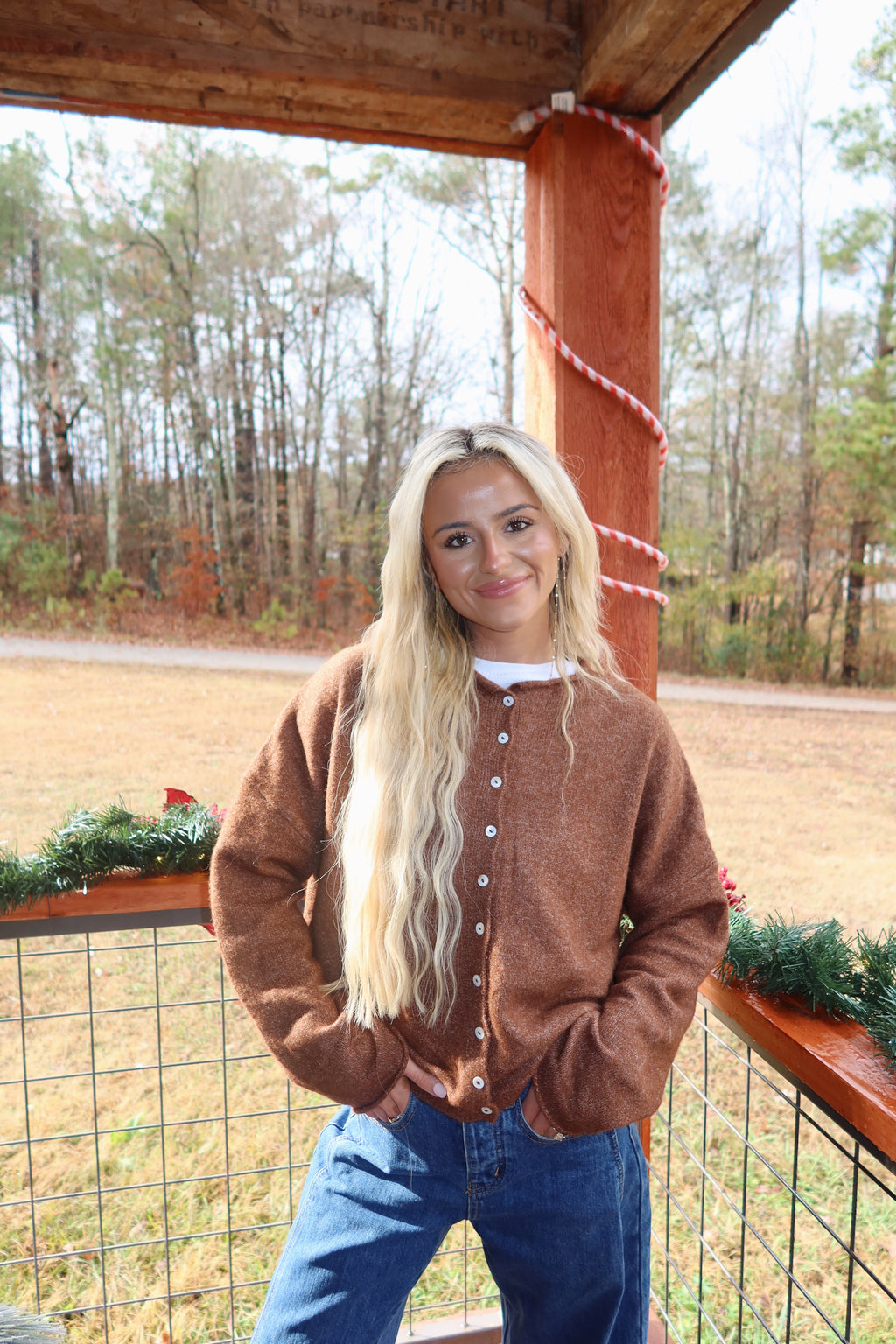 Clara Cardigan (Brown)