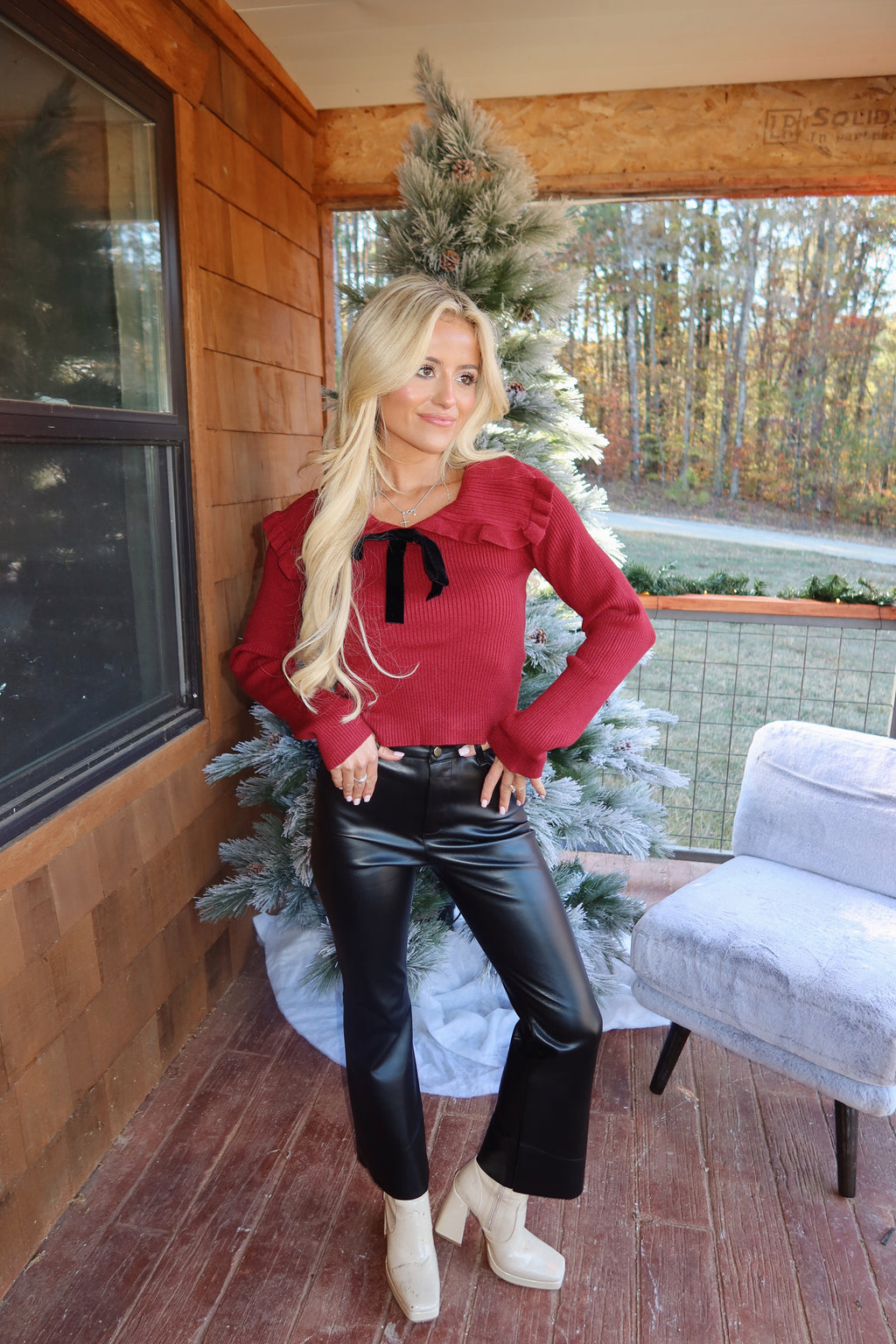 Midnight Leather Pants