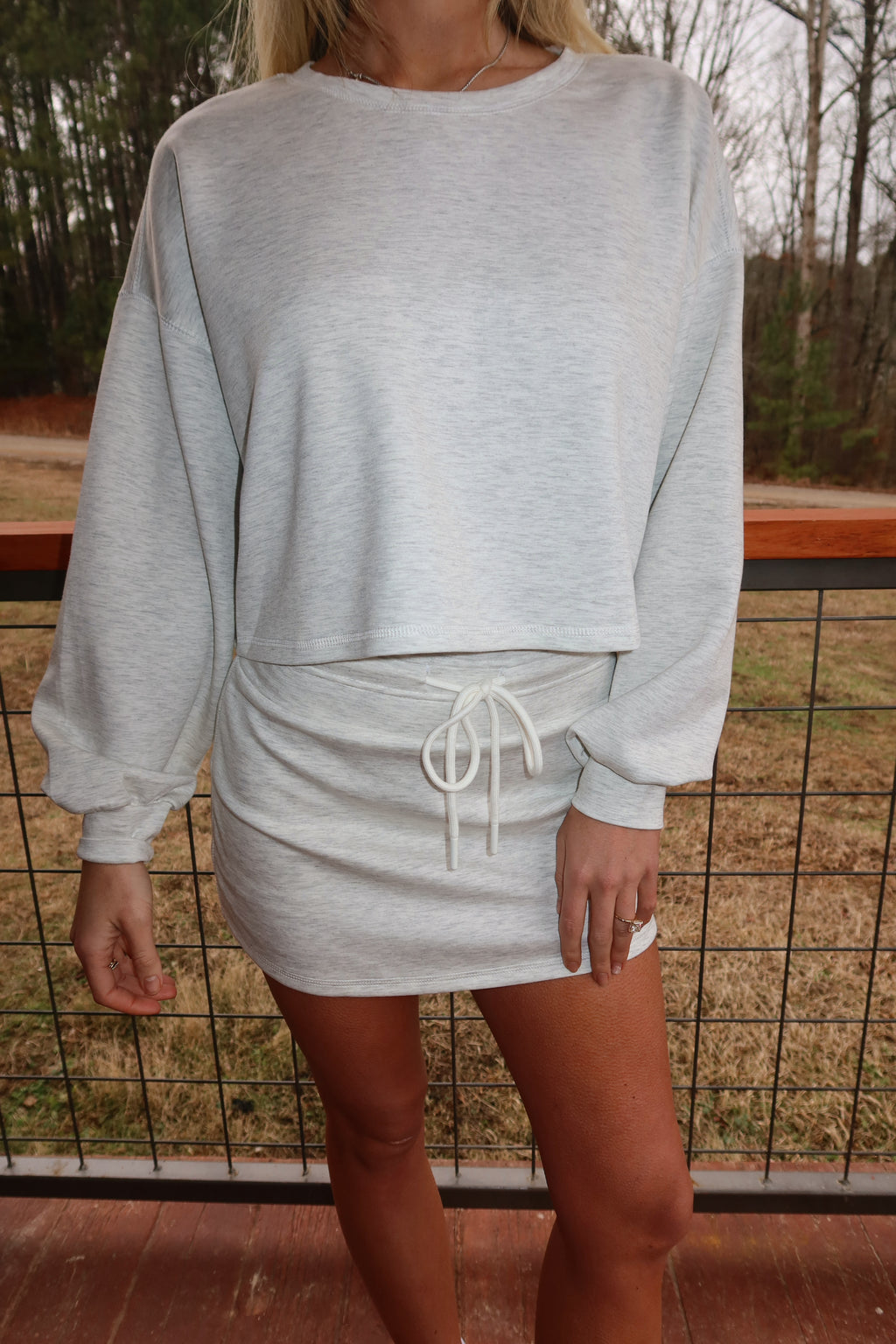 Soft Reset Lounge Skirt Set