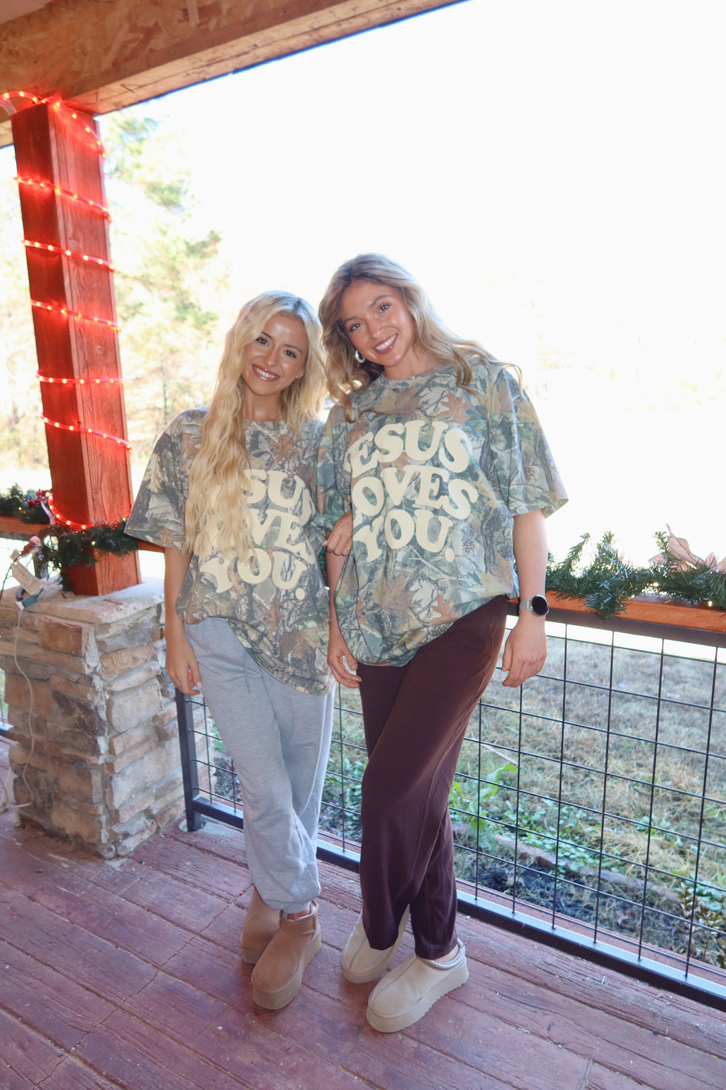 JESUS LOVES YOU Camo Tee