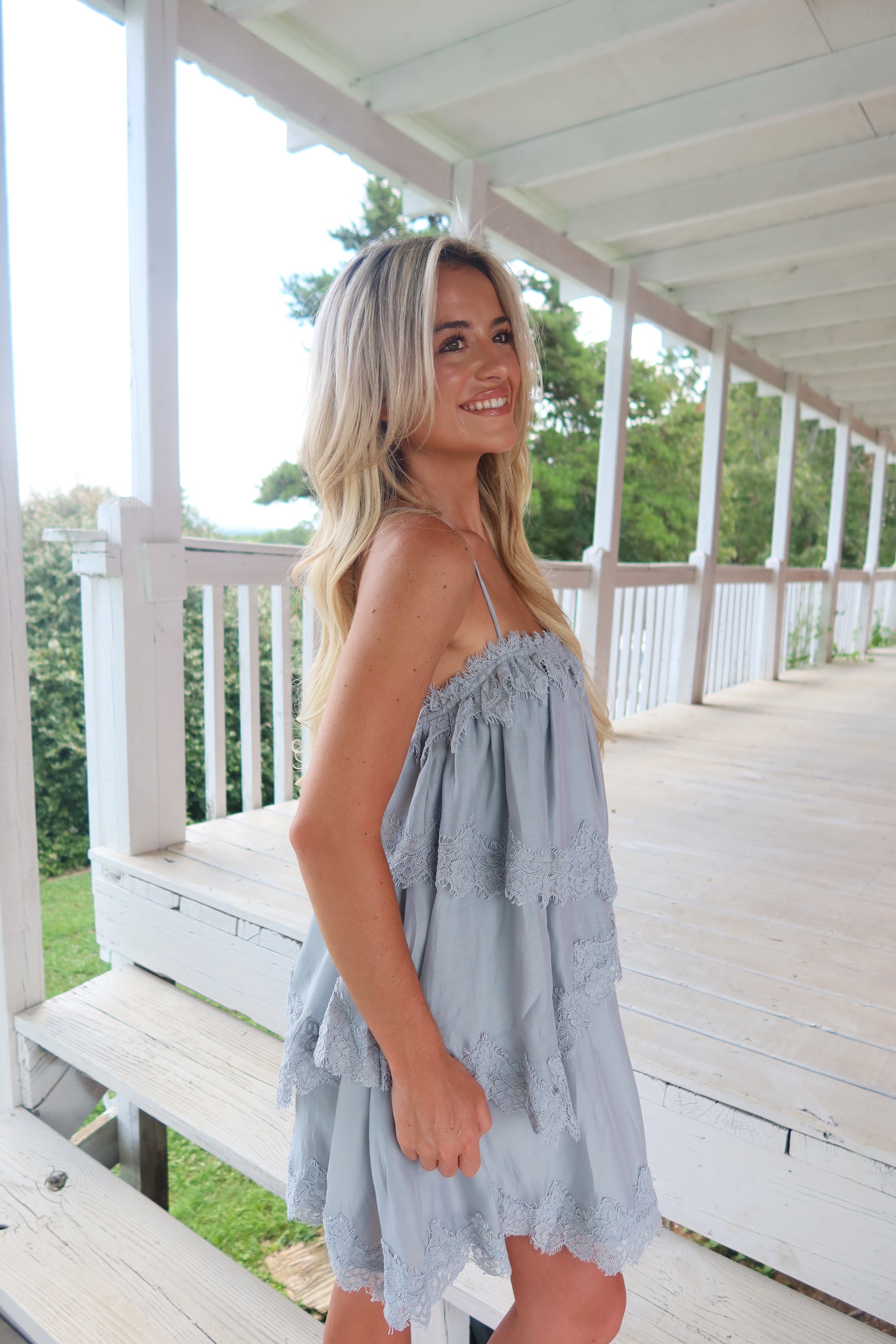 Brighton Tiered Mini Dress