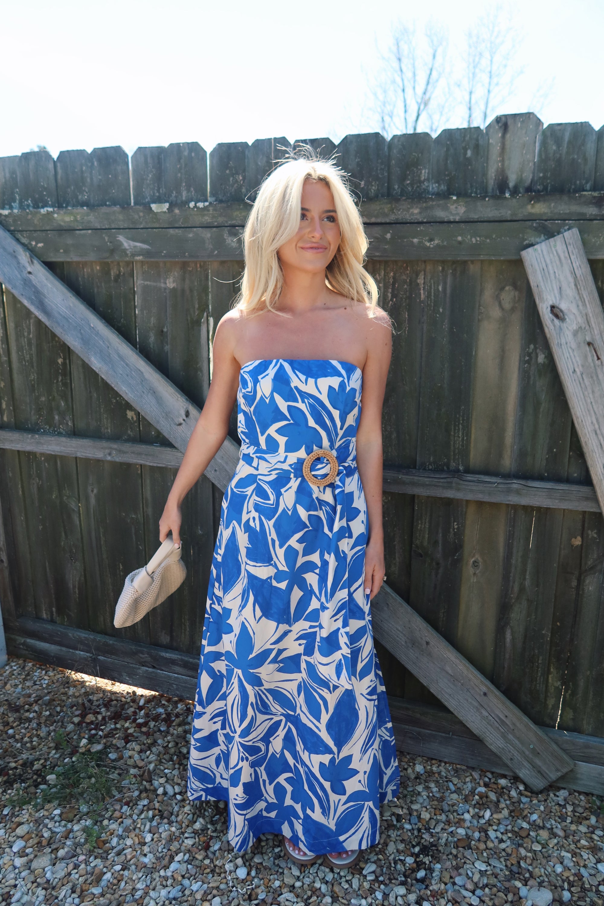 Mykonos Belted Maxi Dress