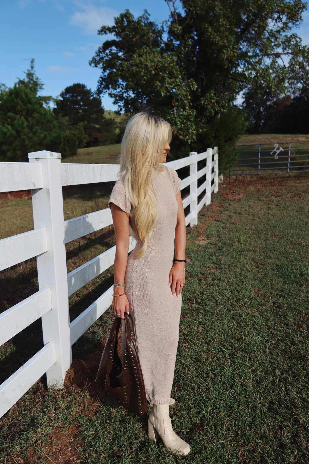 Cider Knit Midi Dress